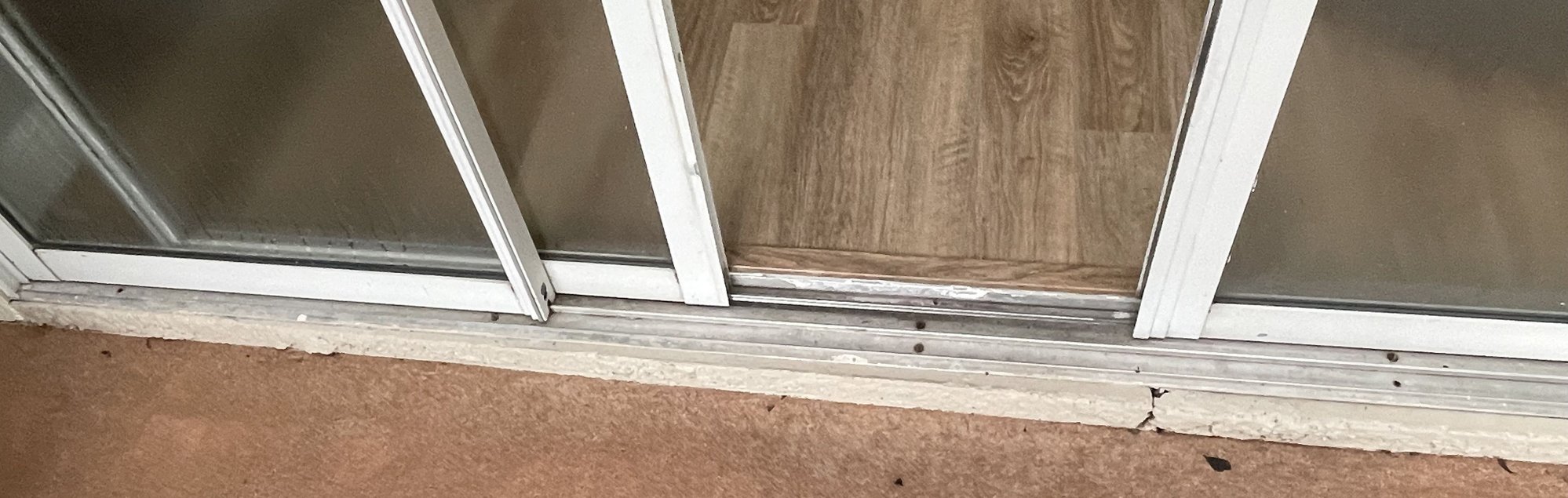 sliding glass door leak help Community Forums