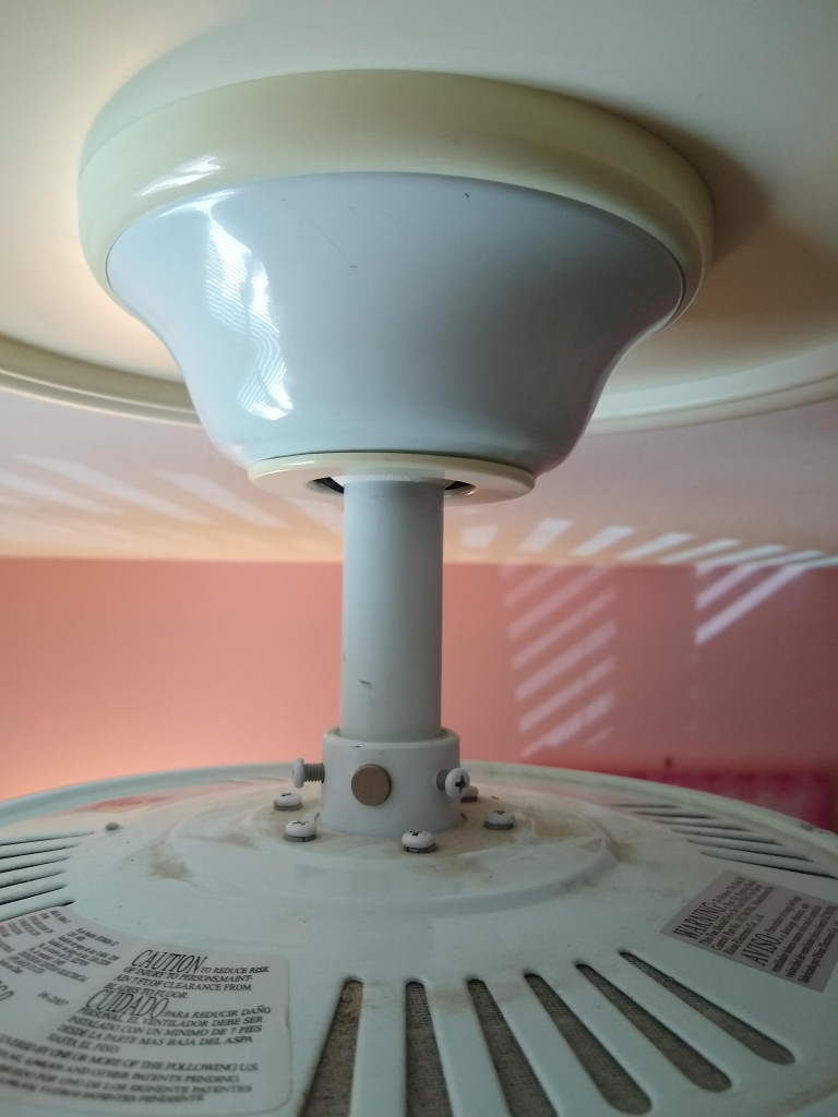 Removing Ceiling Fan Stuck