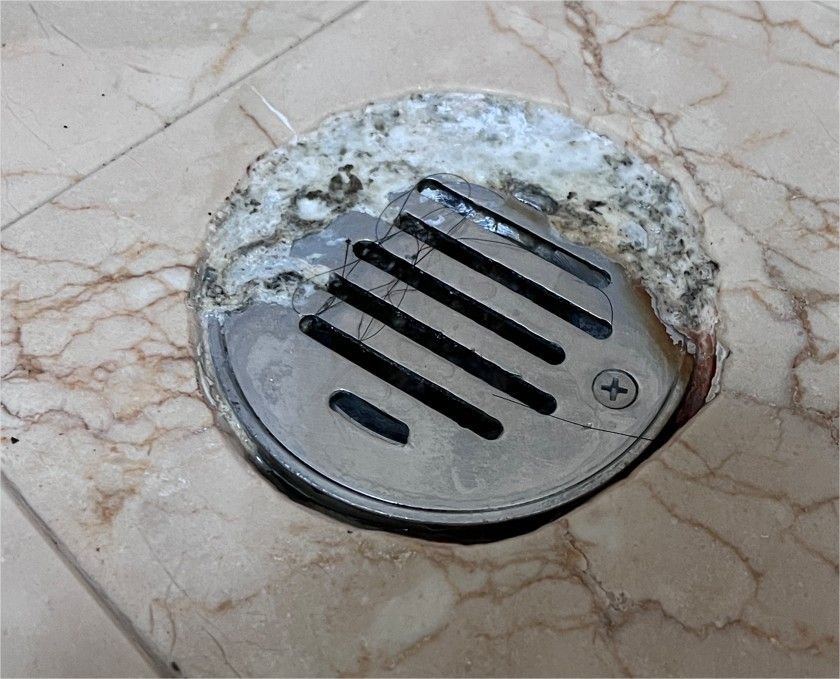 How to remove (corroded?) drain cover in shower