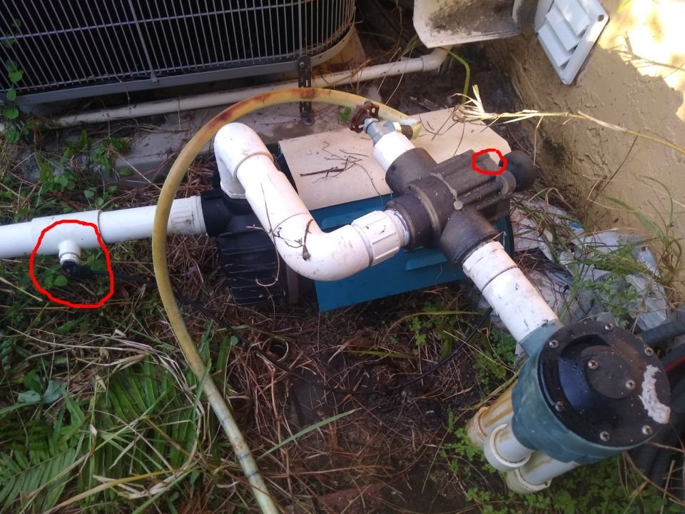 Please help me understand my irrigation pump & leak
