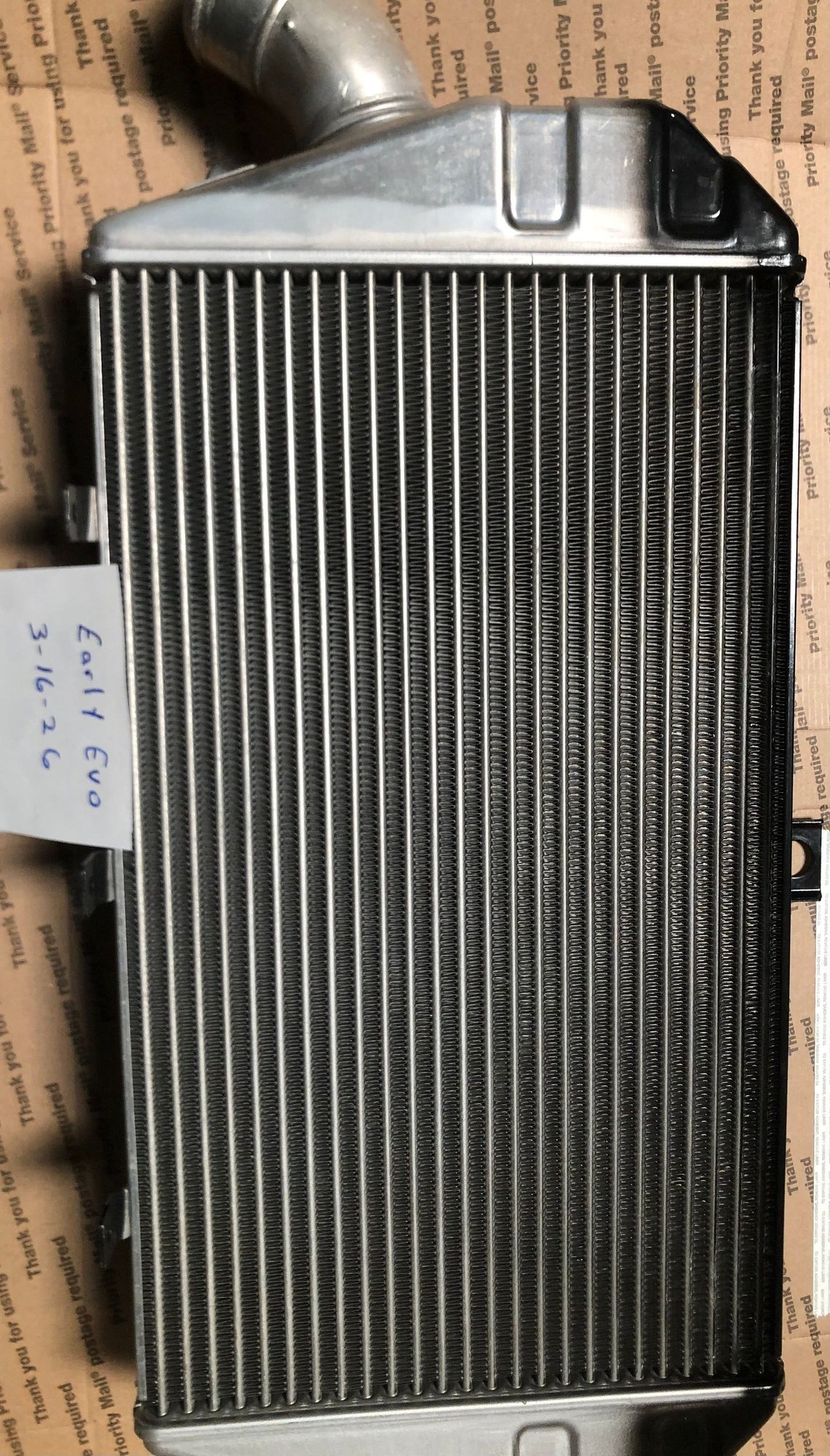 Engine - Intake/Fuel - Evo 8/9 OEM Intercooler. - New - 2003 to 2006 Mitsubishi Lancer Evolution - Henderson, NV 89052, United States
