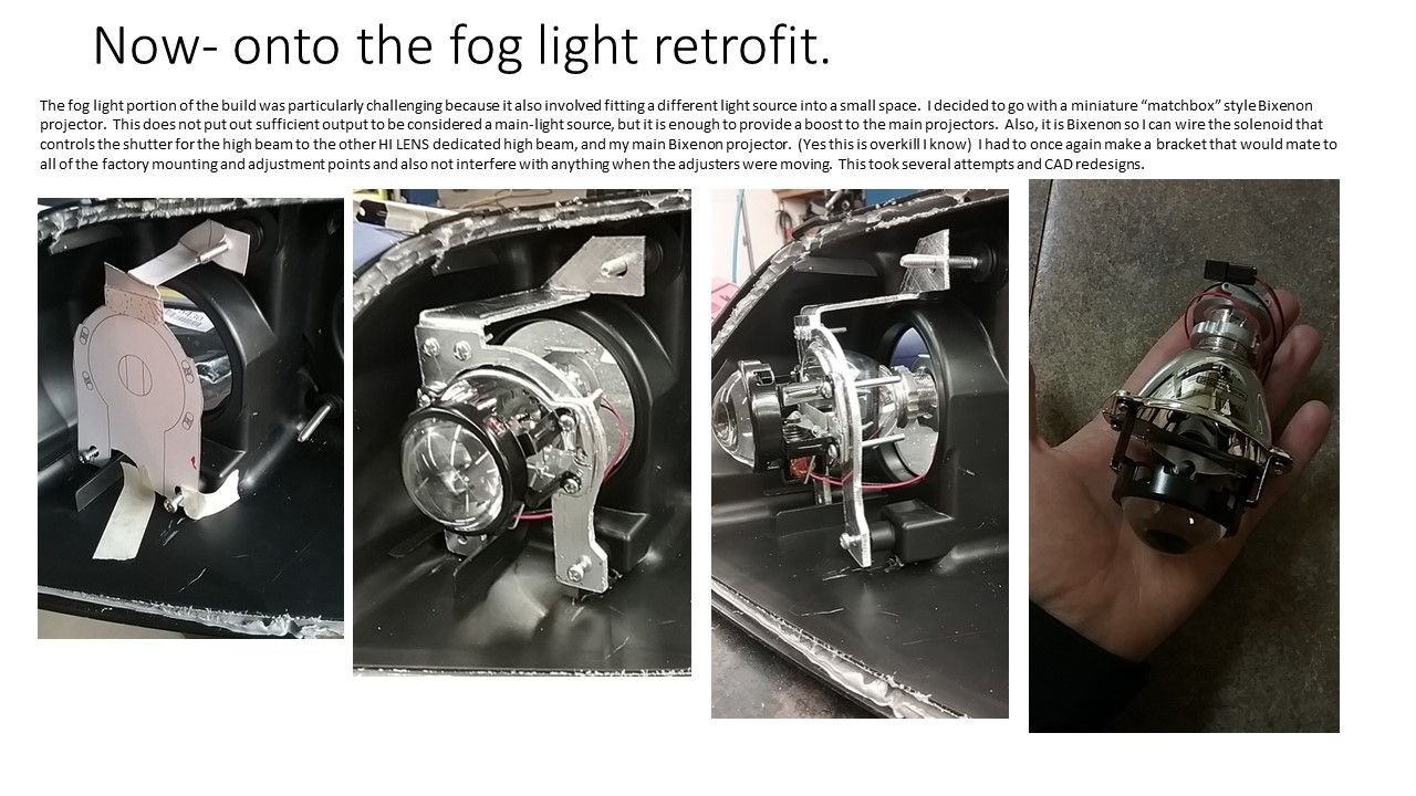 Evo 9 headlight rebuild / reengineer & retrofit custom project