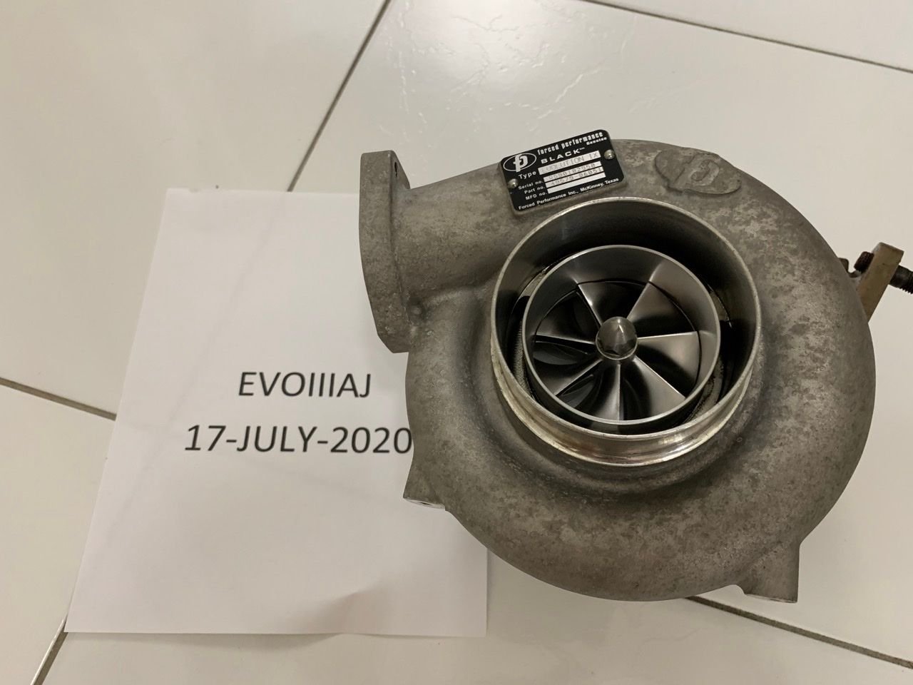 Engine - Power Adders - DBB FP Black - Used - 2000 to 2005 Mitsubishi Lancer Evolution - Cayman Islands