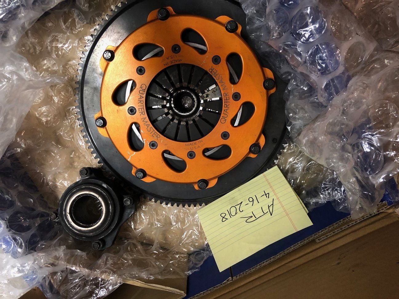 Drivetrain - Quartermaster 8 Leg twin disc Clutch kit with HRB - Used - 2003 to 2006 Mitsubishi Lancer Evolution - Ann Arbor, MI 48105, United States
