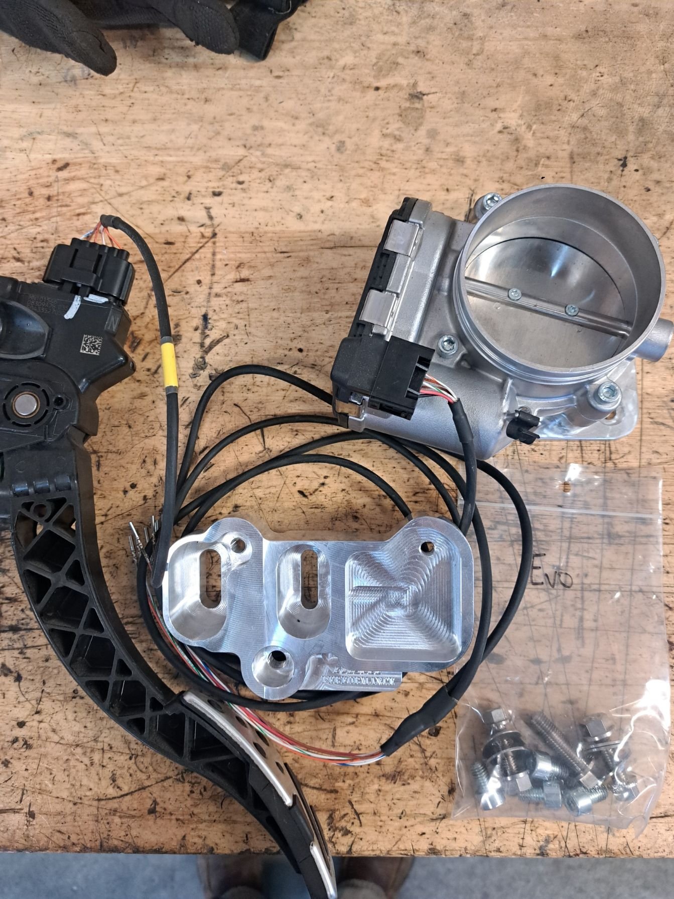 Engine - Intake/Fuel - 2003-2006 evo drive by wire 80mm throttle body kit - New - 2003 to 2006 Mitsubishi Lancer Evolution - Caldwell, ID 83605, United States