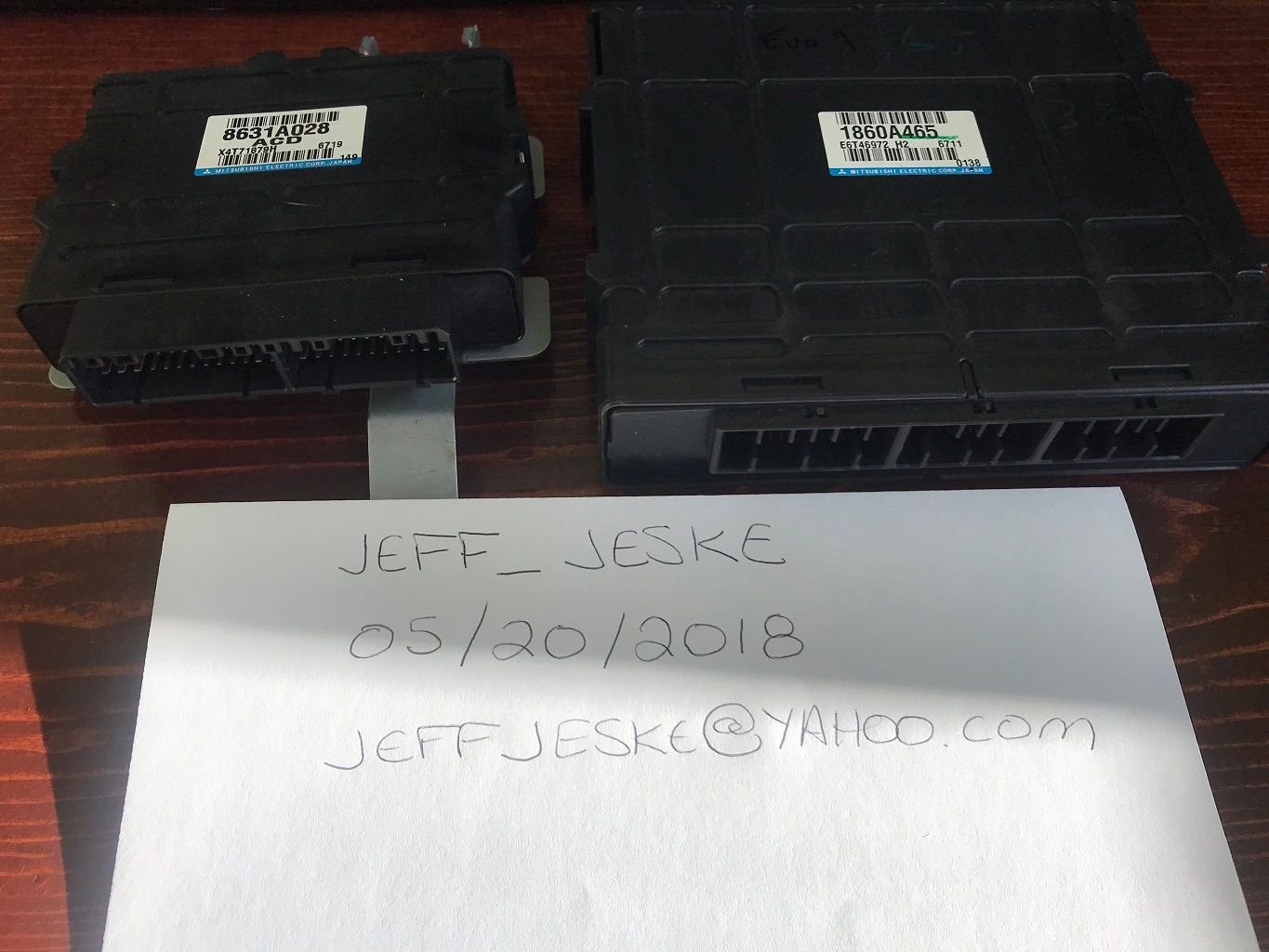 Engine - Electrical - Evo9 ecu - Used - 2006 Mitsubishi Lancer Evolution - Cambridge, WI 53523, United States