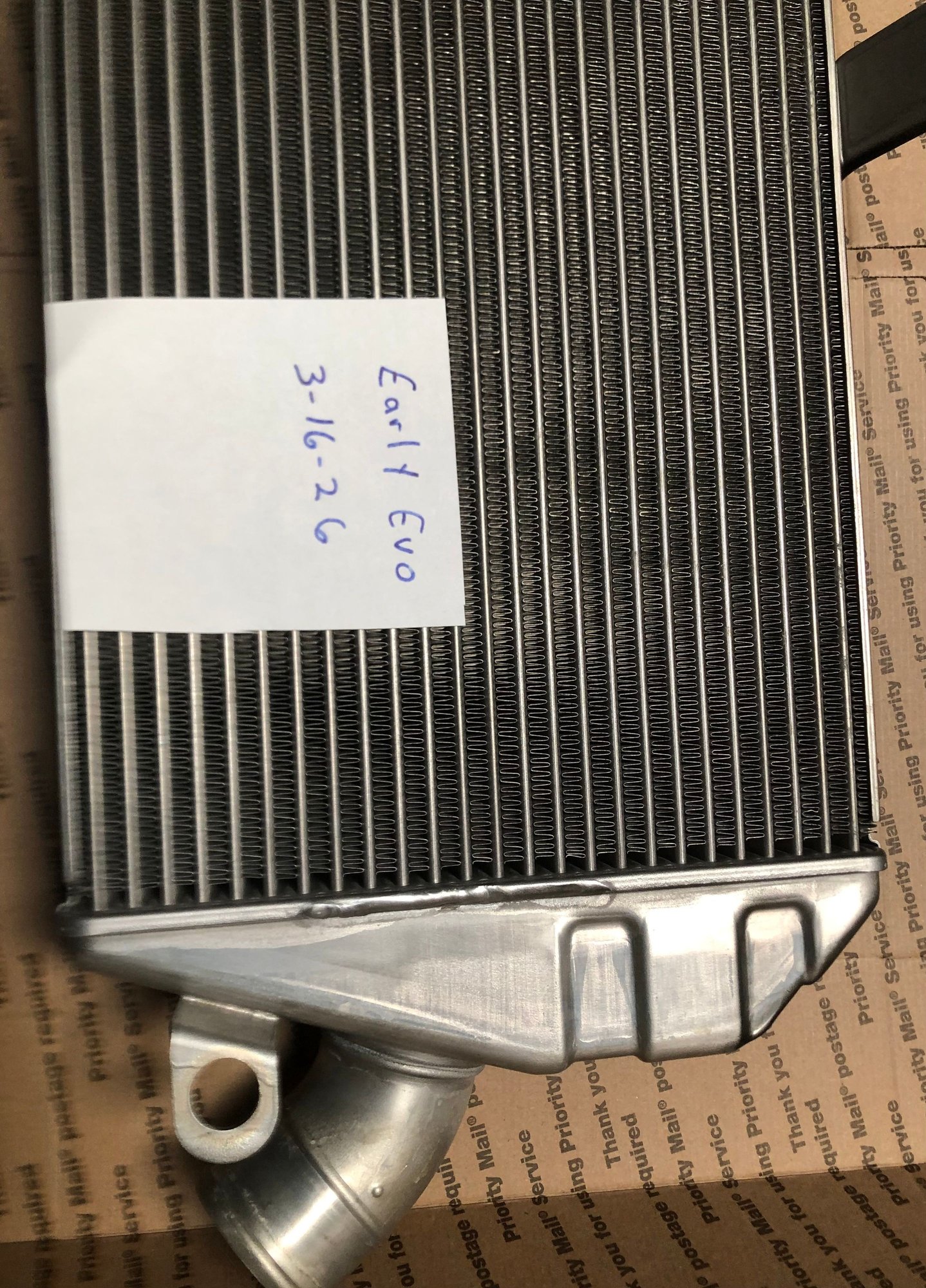 Engine - Intake/Fuel - Evo 8/9 OEM Intercooler. - New - 2003 to 2006 Mitsubishi Lancer Evolution - Henderson, NV 89052, United States