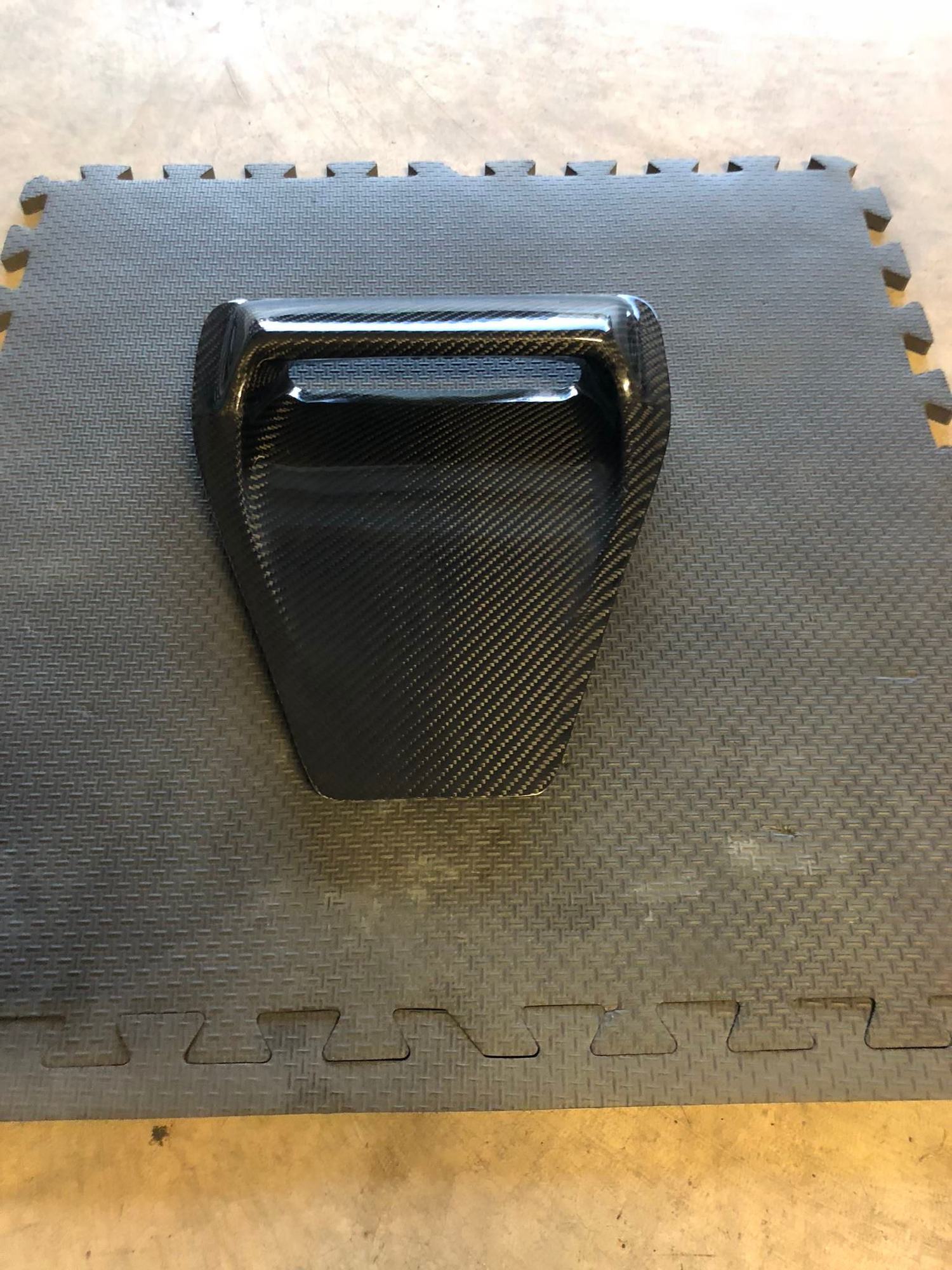 Exterior Body Parts - EVO X Rexpeed CW-Style Carbon Fiber Hood Scoop - Used - Bakersfield, CA 93311, United States