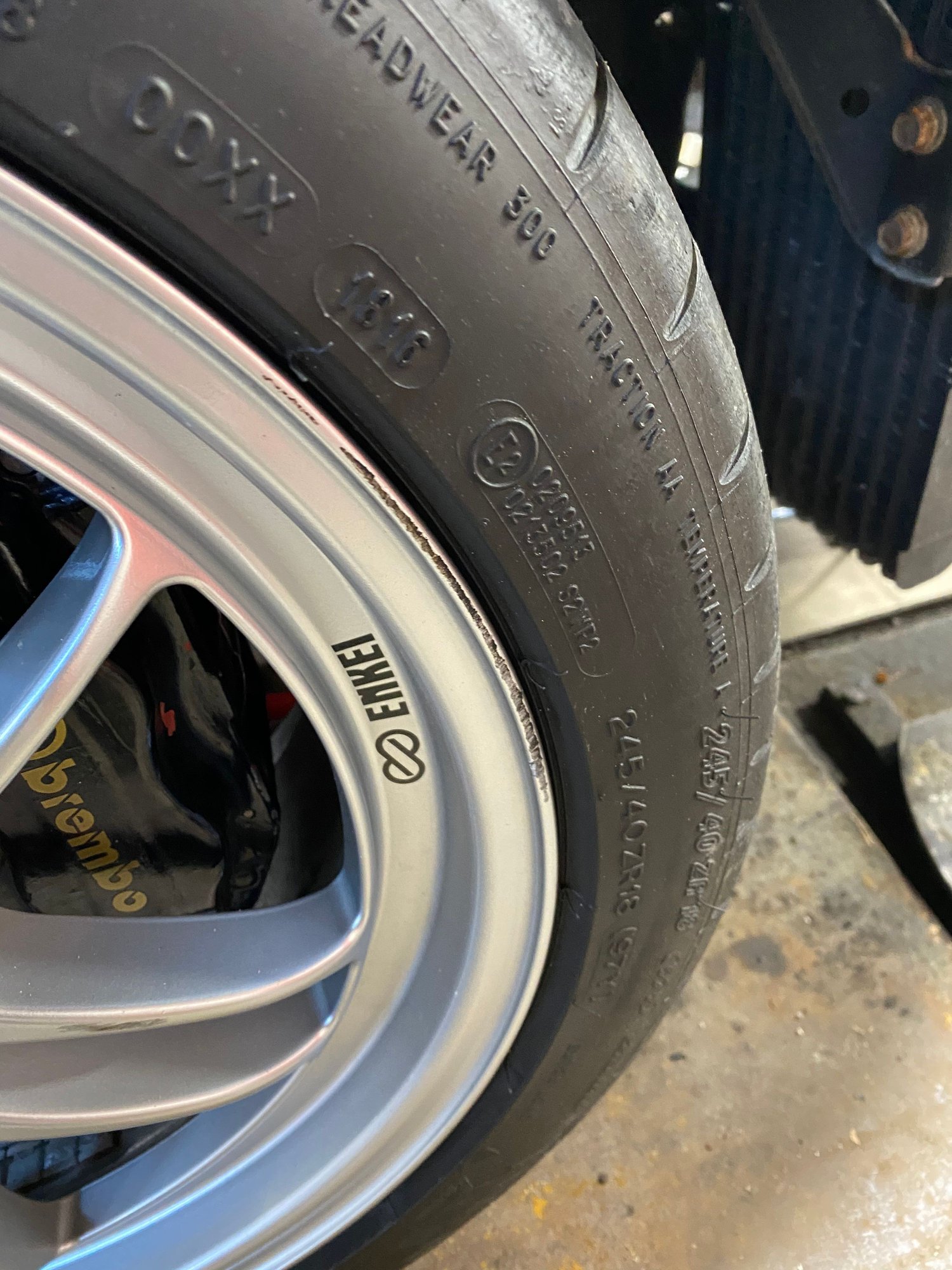 Wheels and Tires/Axles - Enkei RPF1 18X8 - Used - All Years Mitsubishi Lancer Evolution - Rehoboth, MA 02769, United States