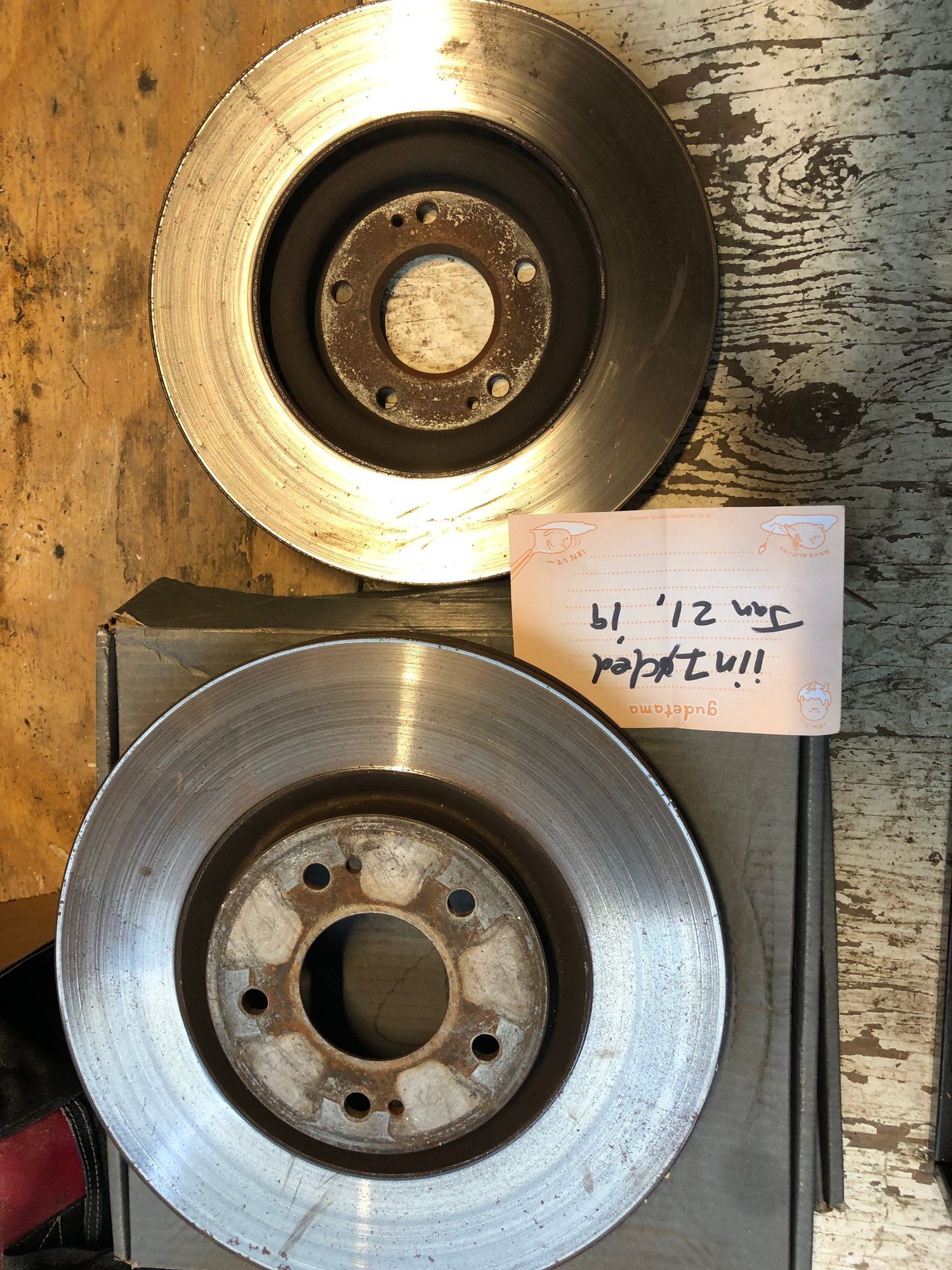 Brakes - giro rotors / centric rotors / ams cooling ducts - Used - 2003 to 2006 Mitsubishi Lancer Evolution - San Rafael, CA 94901, United States