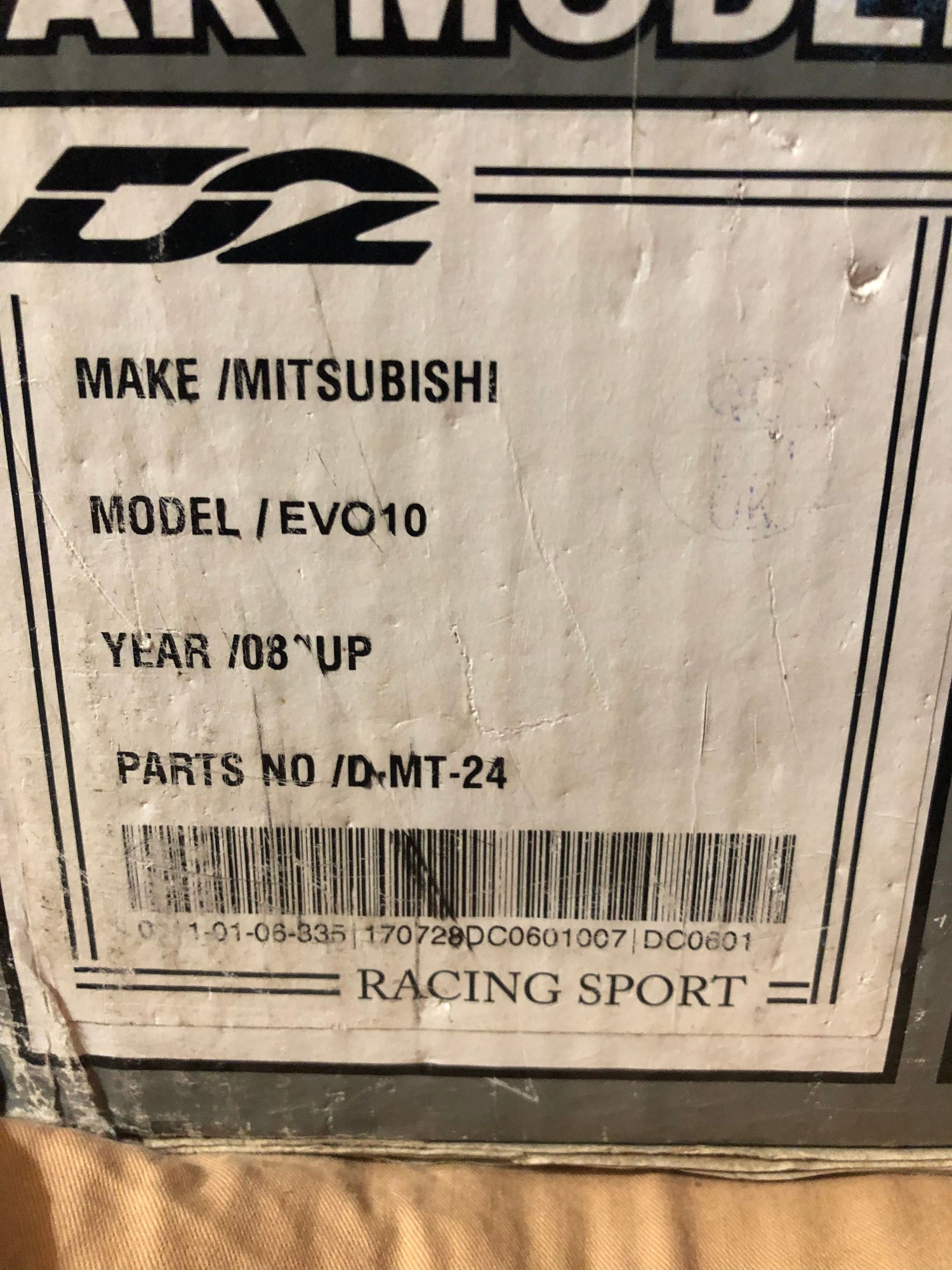Steering/Suspension - D2 coil overs new - New - 2008 to 2015 Mitsubishi Lancer Evolution - Middletown, NY 10940, United States