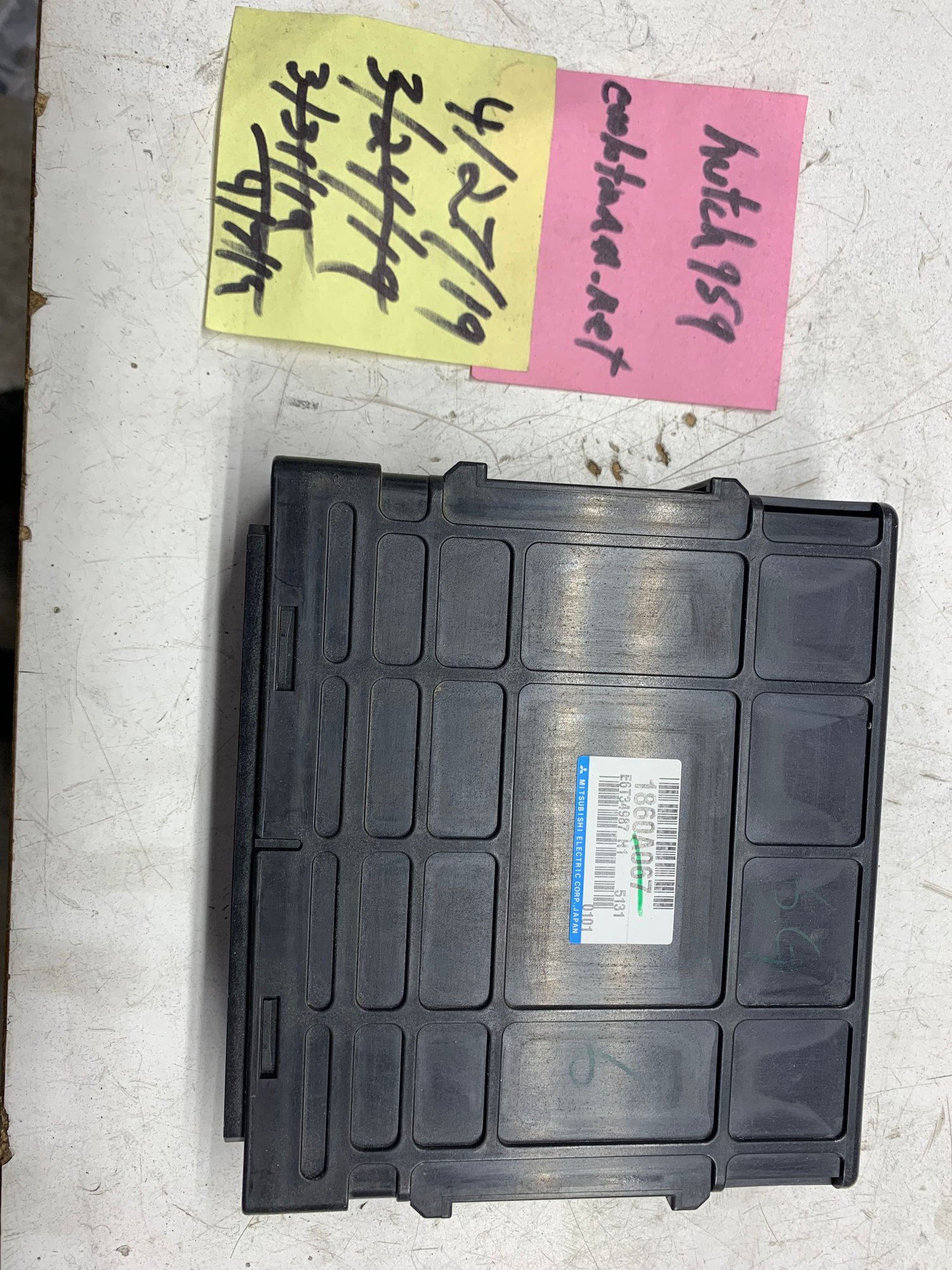 Engine - Electrical - Evo 8 ecu - Used - 2003 to 2005 Mitsubishi Lancer Evolution - Signal Mountain, TN 37377, United States