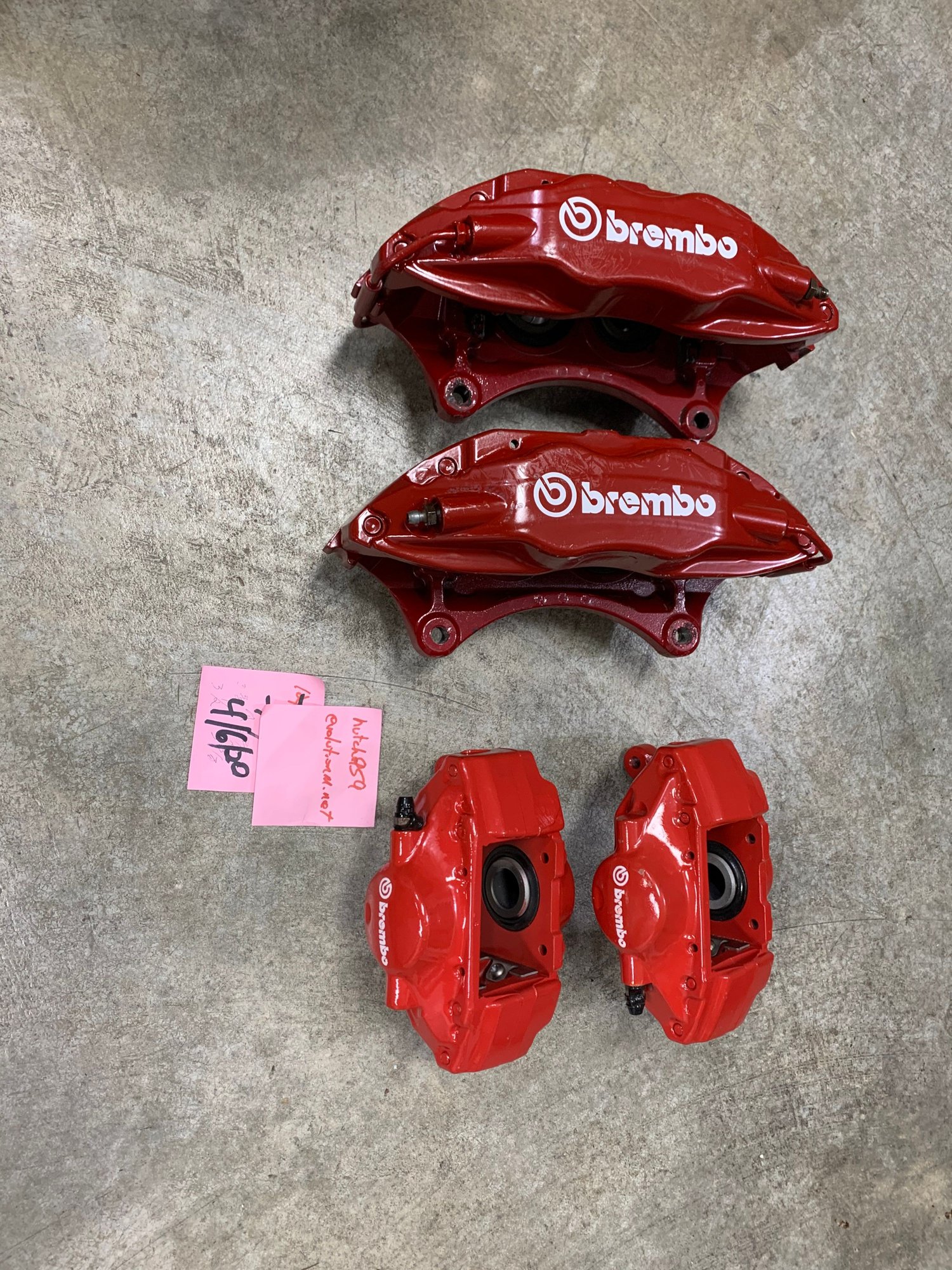 Brakes - Evo 8-9 Brembo Brake Calipers - Used - 2003 to 2006 Mitsubishi Lancer Evolution - Signal Mountain, TN 37377, United States