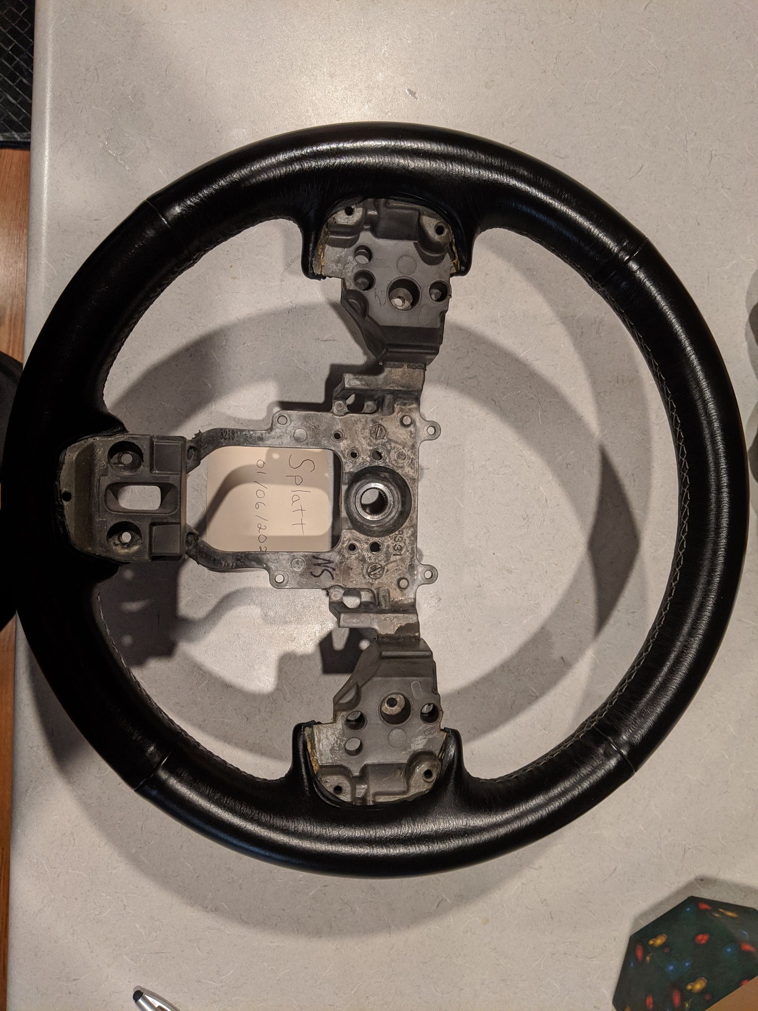 Interior/Upholstery - Upgraded OEM Steering Wheel - 2011 Evo X - Used - 2008 to 2015 Mitsubishi Lancer Evolution - Grand Rapids, MI 49401, United States