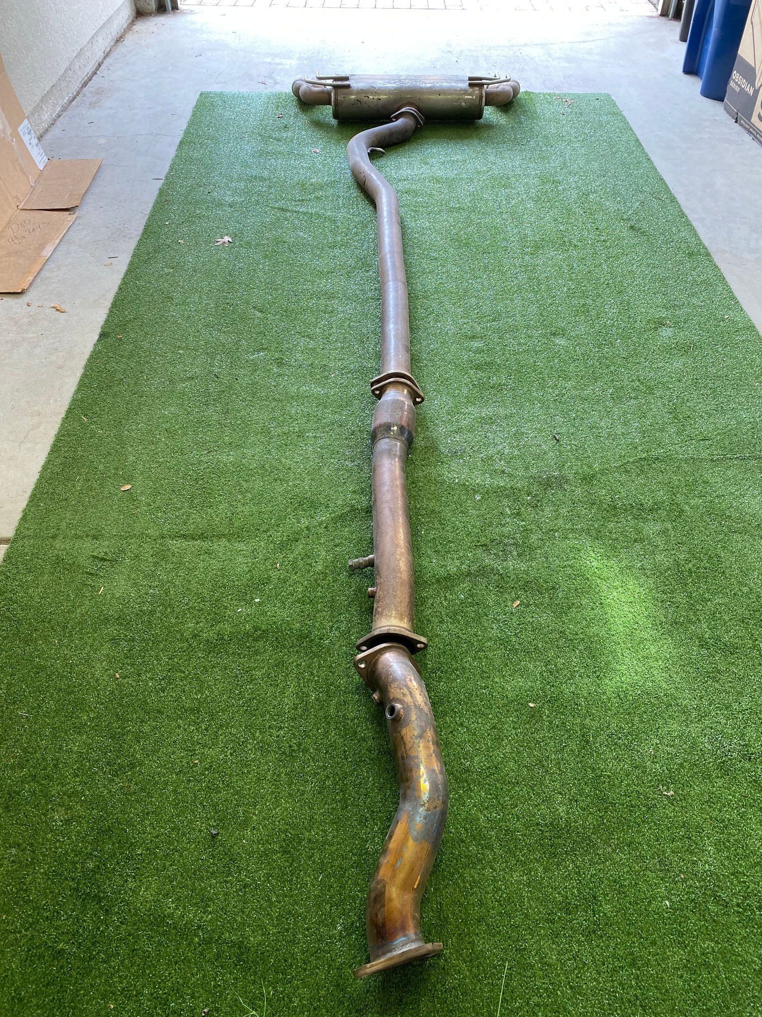 Engine - Exhaust - FS: Cobb Full Turboback Exhuast: Cobb CBE + HFC + Short DP - Used - 2007 to 2015 Mitsubishi Lancer Evolution - Castro Valley, CA 94546, United States