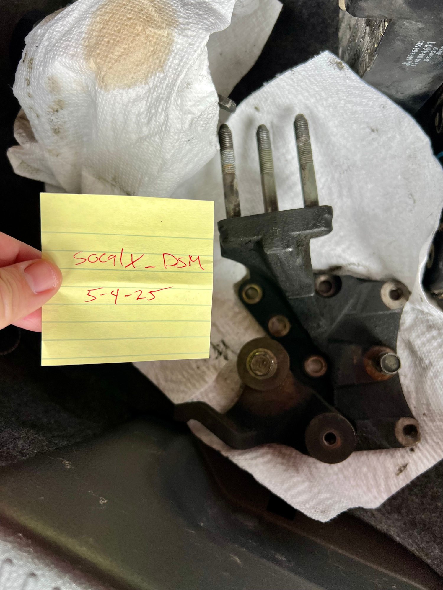Engine - Internals - OEM Evo 8/9 Timing side motor mount bracket - Used - -1 to 2026  All Models - La, CA 90017, United States