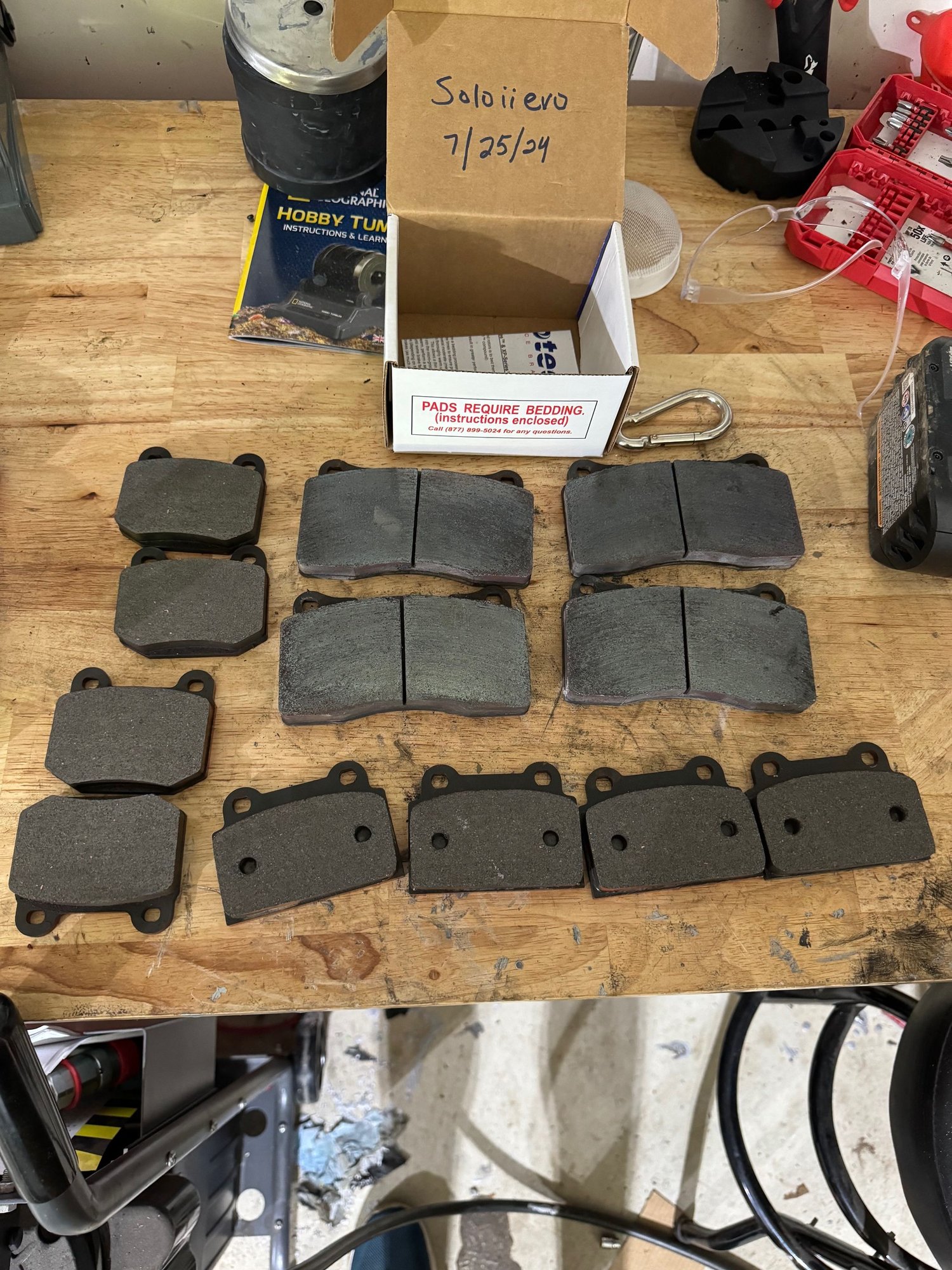 Brakes - Track Parts: Evo 8/9 & Evo X Carbotech XP10 Pads (BNIB & Like New) & Binary Eng Ducts - New - 0  All Models - Canton, CT 06019, United States