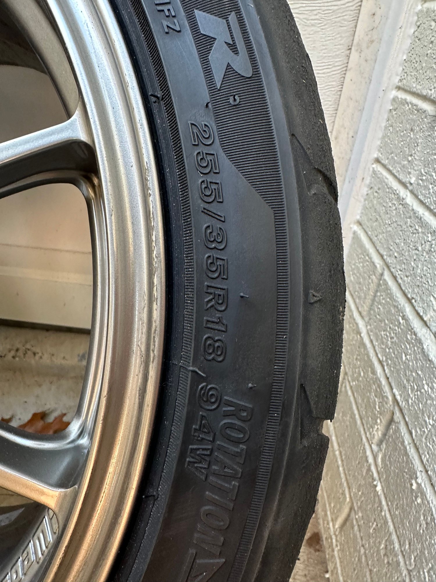 Wheels and Tires/Axles - Weds sport 18x9.5 TC105Ns with BFG RE71Rs - Used - 2003 to 2015 Mitsubishi Lancer Evolution - Great Falls, VA 22066, United States