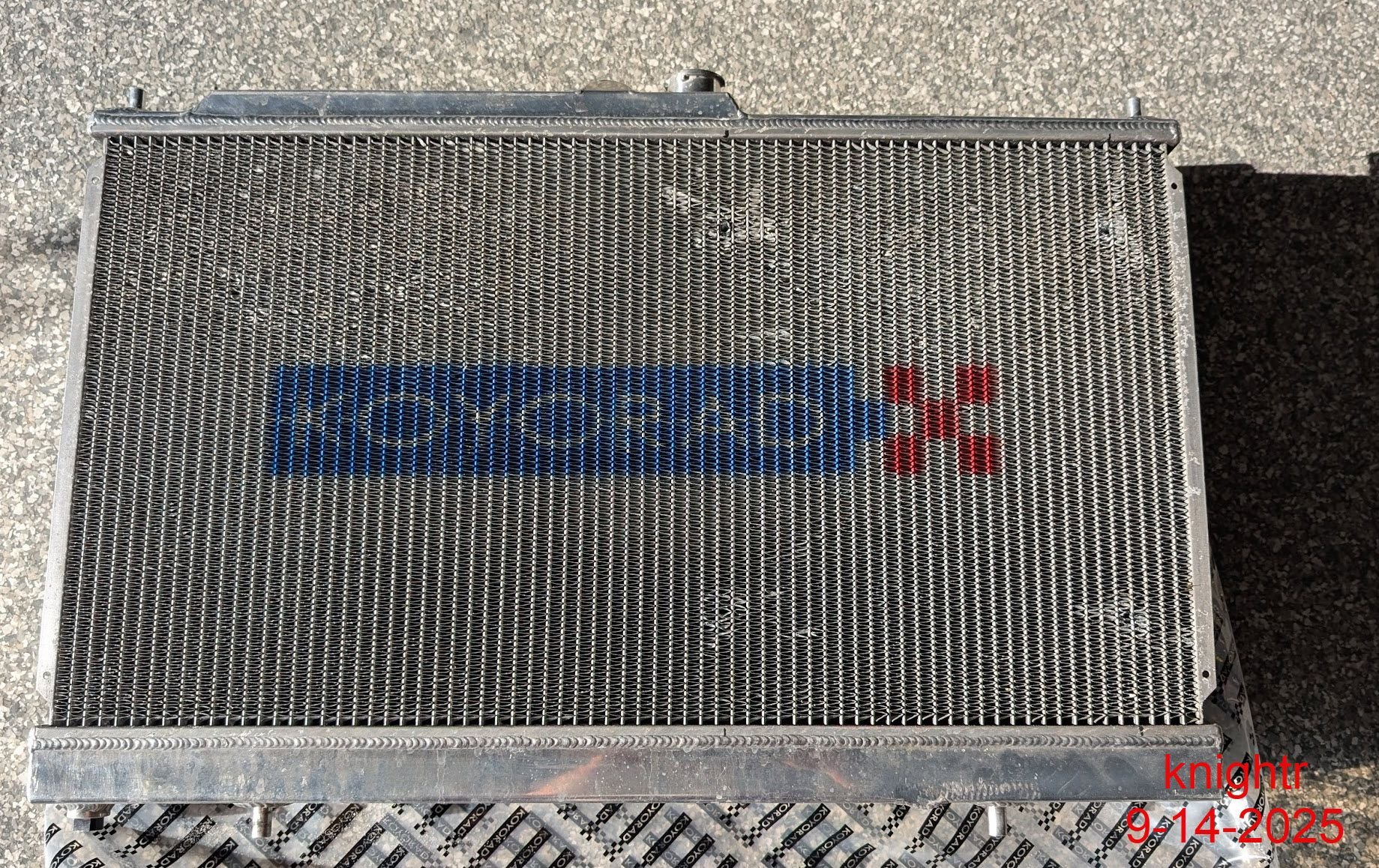 Miscellaneous - Koyo HH-Series 48mm Radiator for Evo 7/8/9 (HH031610) - Used - -1 to 2026  All Models - Milford Township, MI 48380, United States