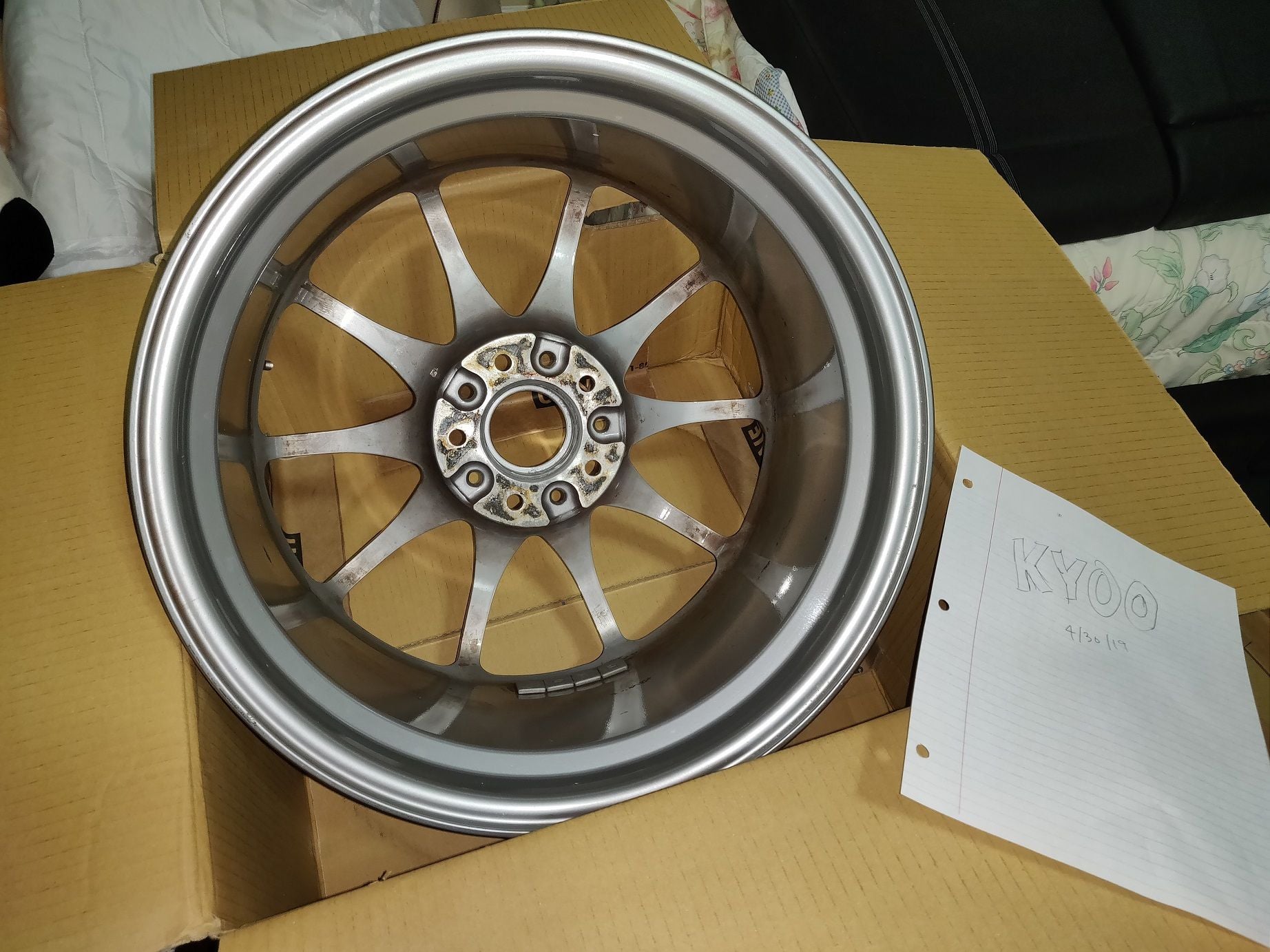Wheels and Tires/Axles - Volk CE28N 18x9.5 +34 (Discontinued) - Used - 2003 to 2015 Mitsubishi Lancer Evolution - Saint Louis, MO 63105, United States