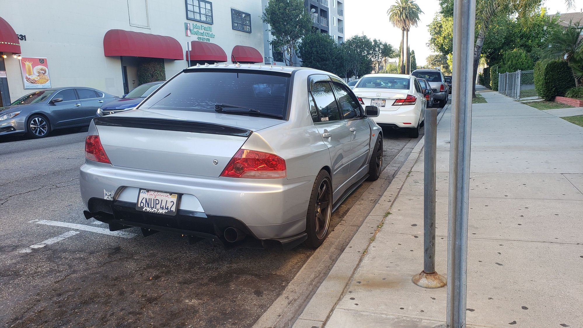 Exterior Body Parts - Rexpeed Type D CT9A trunk lip - Used - 2003 to 2006 Mitsubishi Lancer Evolution - Los Angeles, CA 90011, United States