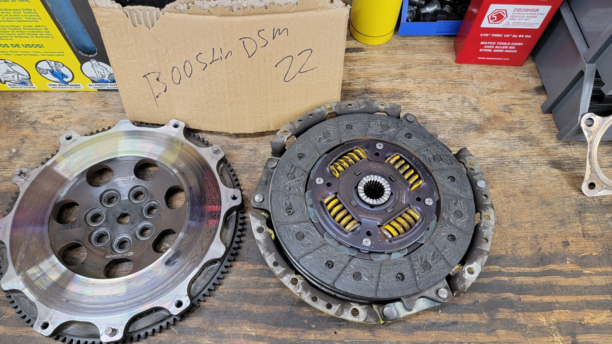 Drivetrain - Evo 8 Act Clutch And Flywheel - Used - 0  All Models - Janesville, WI 53545, United States