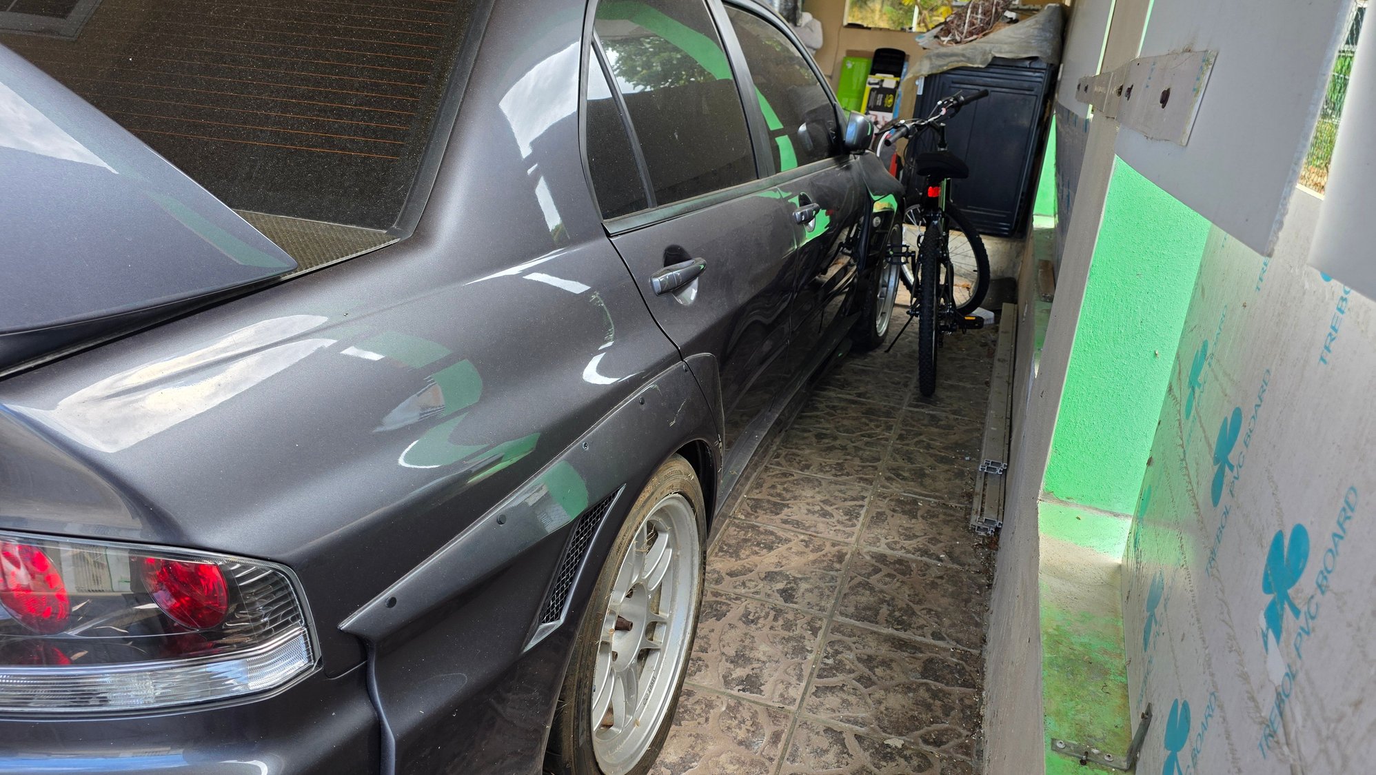 2006 Mitsubishi Lancer Evolution - PR Evo9 MR GG Widebody Vortex Original Owner - Used - VIN JA3AH86C26U048922 - 79,990 Miles - 4 cyl - AWD - Manual - Sedan - Gray - Arecibo, Puerto Rico