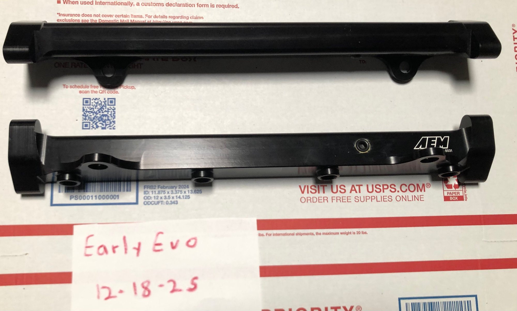 Engine - Intake/Fuel - AEM Evo 7-8-9 fuel rail - Used - -1 to 2027  All Models - Henderson, NV 89052, United States