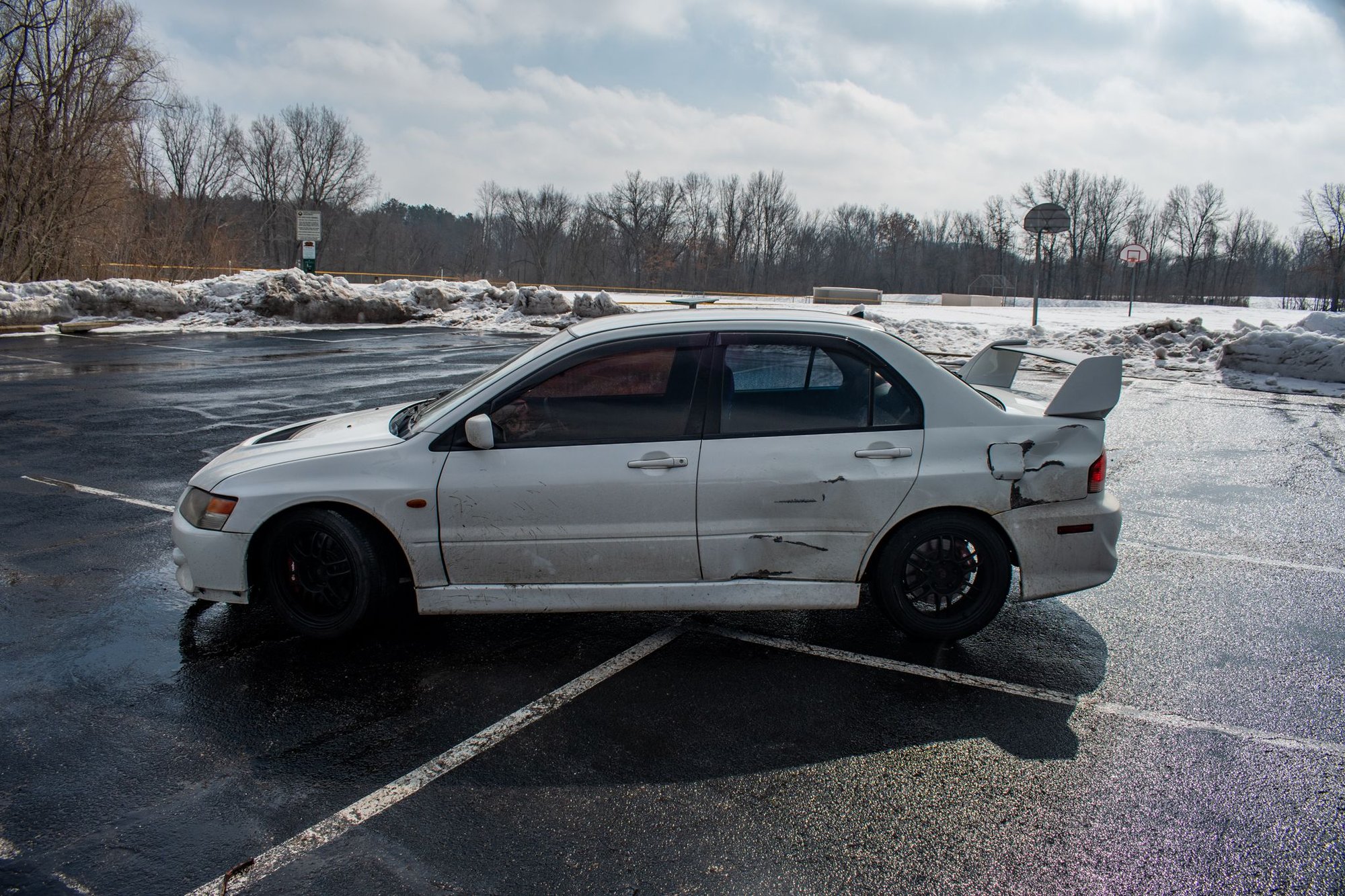 2006 Mitsubishi Lancer Evolution - 2006 Mitsubishi Lancer Evo IX GSR - Used - VIN JA3AH86C16U056381 - 160,000 Miles - 4 cyl - AWD - Manual - Sedan - White - Grand Rapids, MI 49546, United States