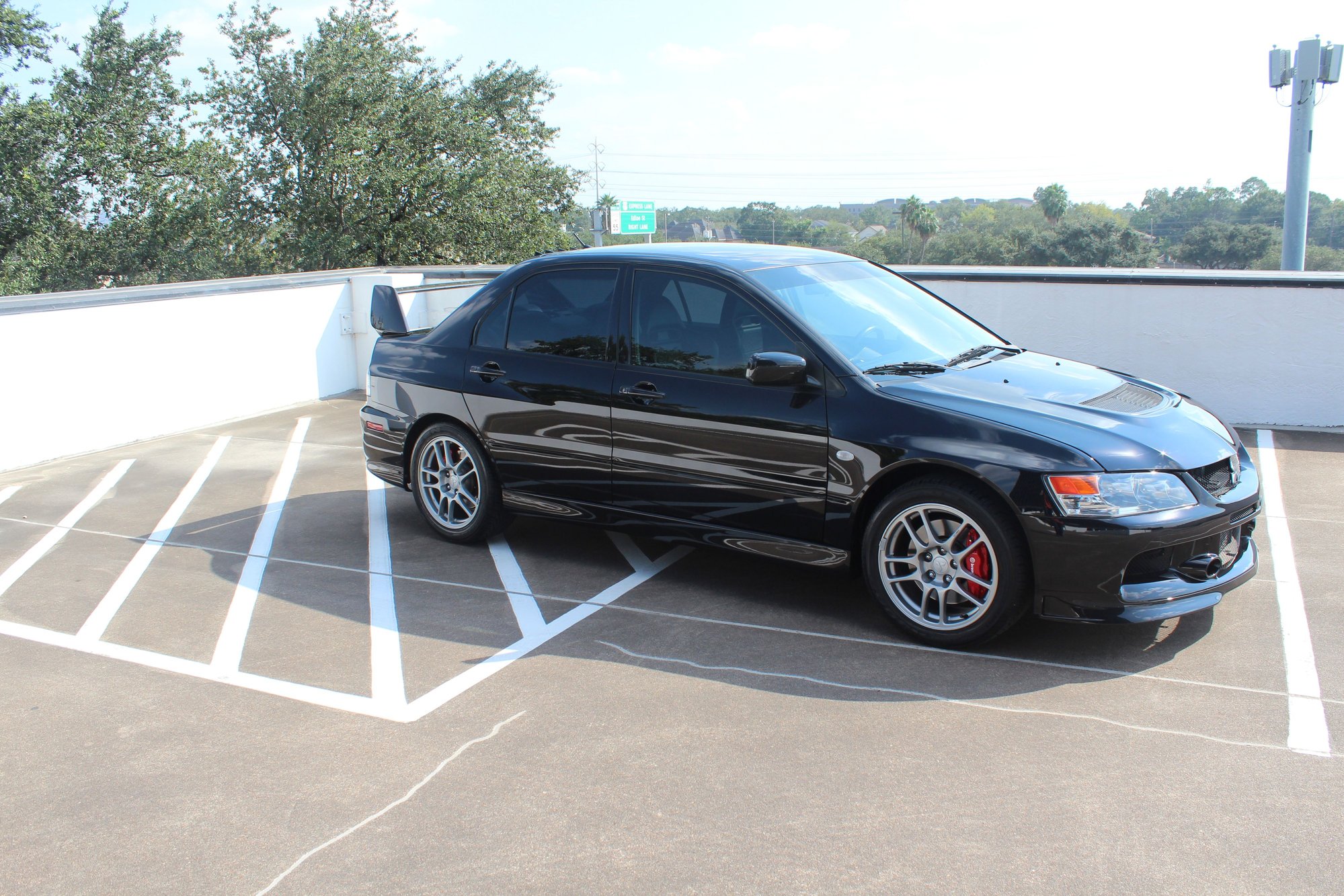 2006 Mitsubishi Lancer Evolution - 2006 Mitsubishi Lancer Evolution IX - Used - VIN JA3AH86C56U053368 - 24,282 Miles - 4 cyl - AWD - Manual - Sedan - Black - Houston, TX 77005, United States