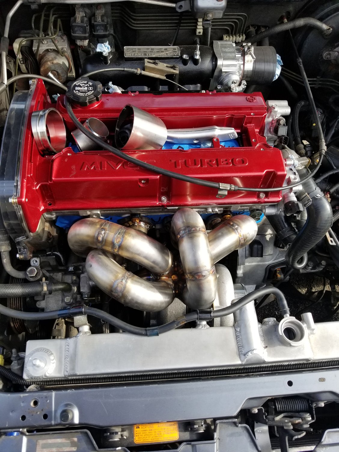 Evo 8/9 T3 Manifold EvolutionM Mitsubishi Lancer and Lancer