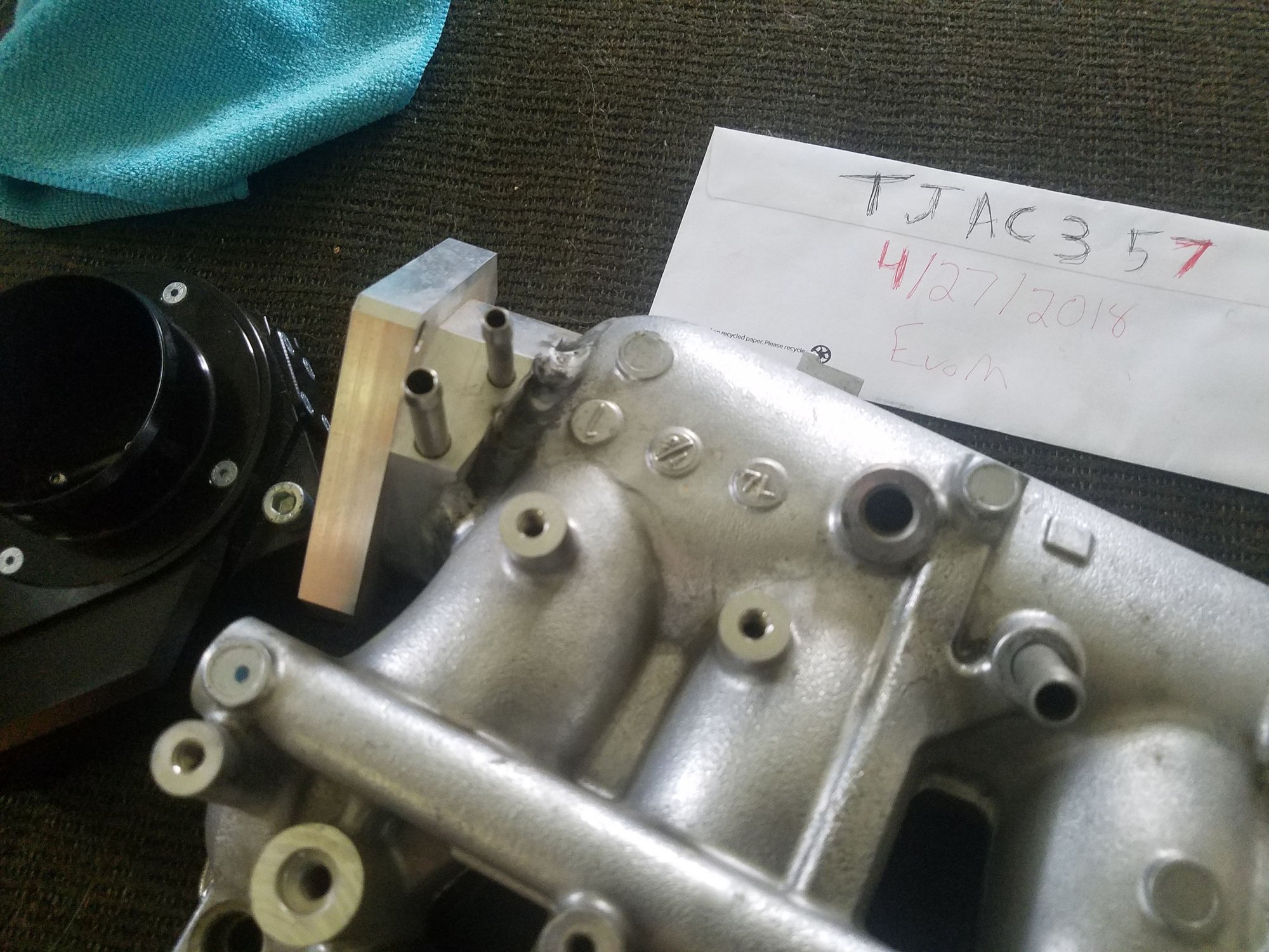 Engine - Intake/Fuel - Evo X Boomba Intake Manifold/Throttle Body - Used - 2008 to 2015 Mitsubishi Lancer Evolution - Olmsted Falls, OH 44138, United States