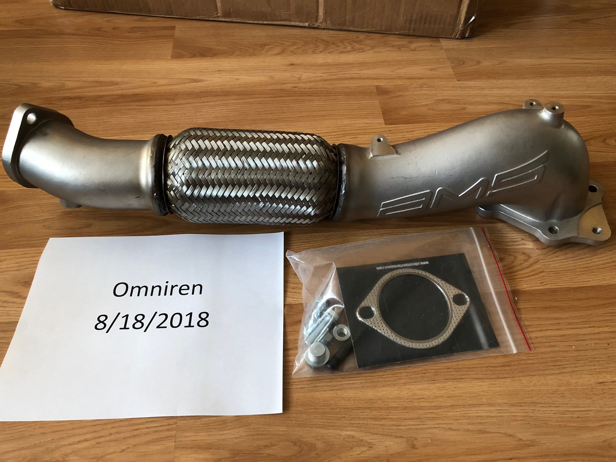 Engine - Exhaust - Brand New AMS Widemouth Downpipe - New - 2008 to 2015 Mitsubishi Lancer Evolution - Elmwood Park, IL 60707, United States