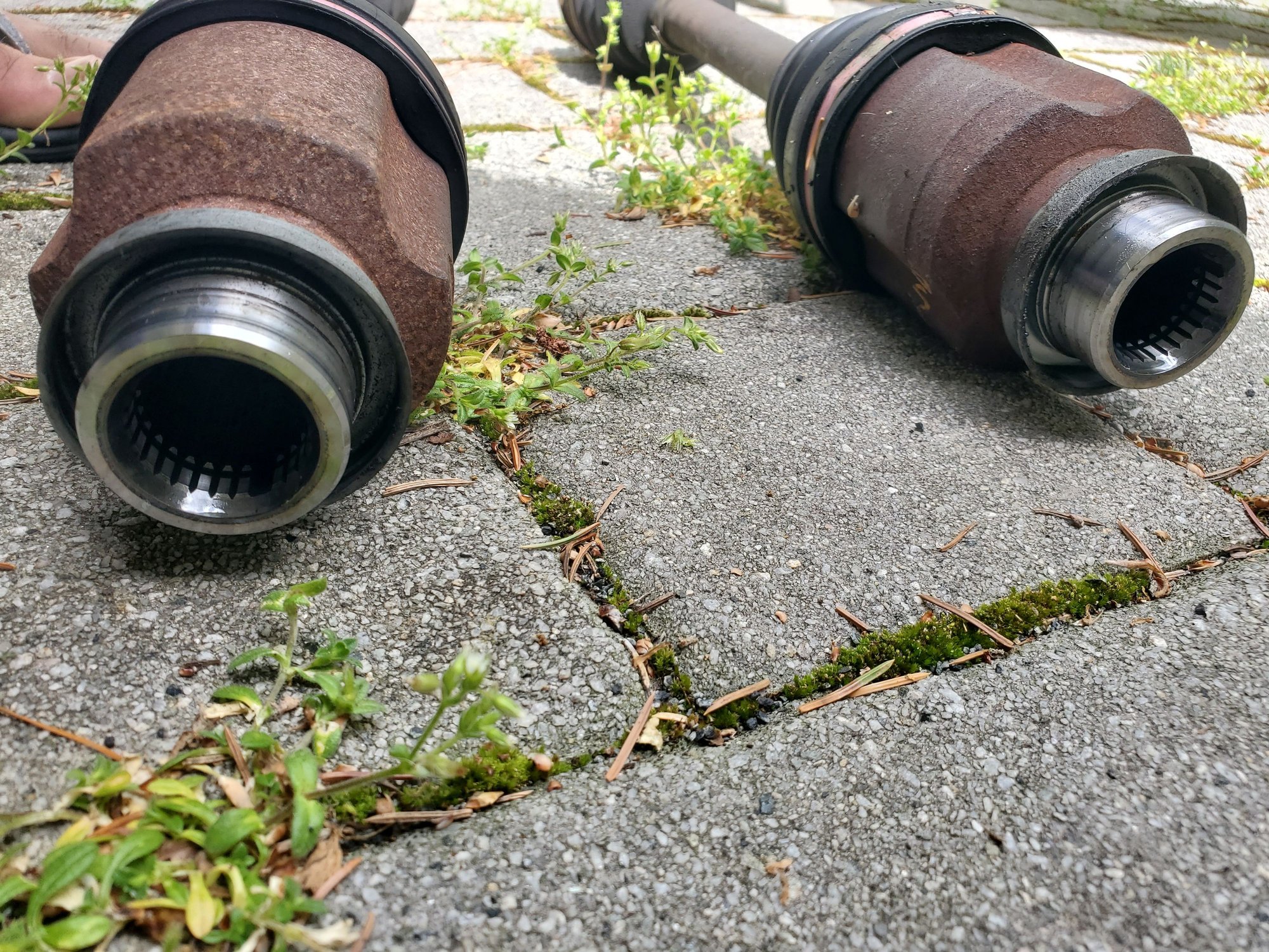 Drivetrain - Evo x gsr oem used front axles $350 - Used - 2008 to 2015 Mitsubishi Lancer Evolution - Mount Sinai, NY 11766, United States