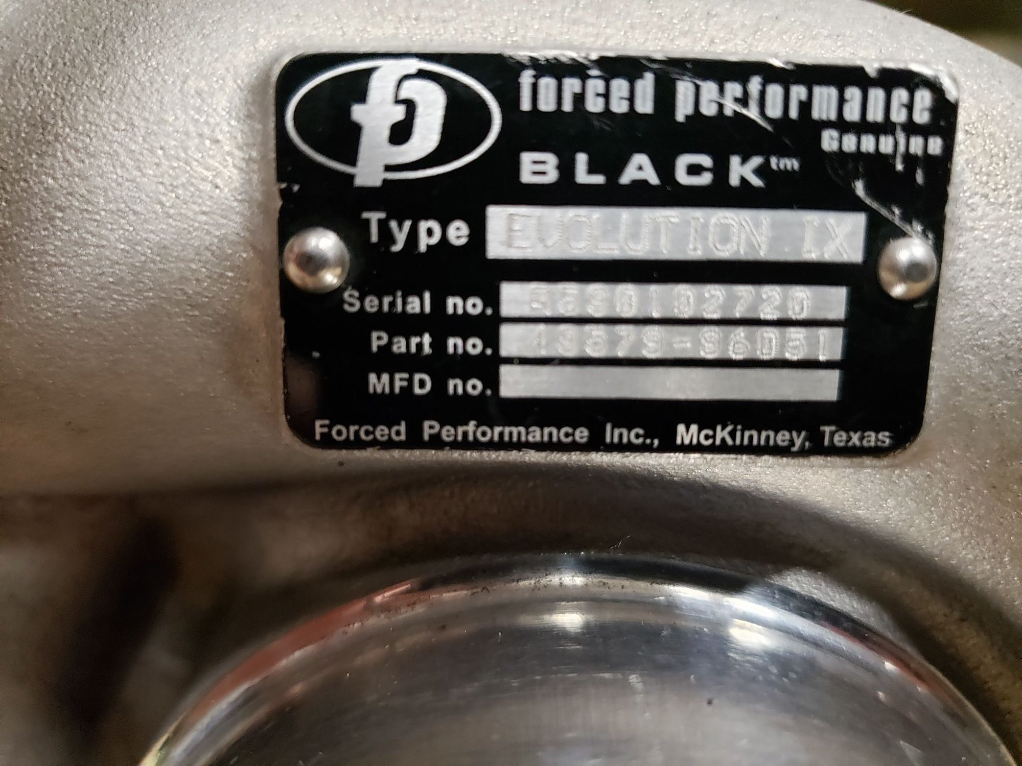 Engine - Power Adders - FIC 2150cc Injectors, FP Black JB Turbo, MAP 3" FP downpipe with recirc. - Used - 2003 to 2006 Mitsubishi Lancer Evolution - San Diego, CA 92123, United States