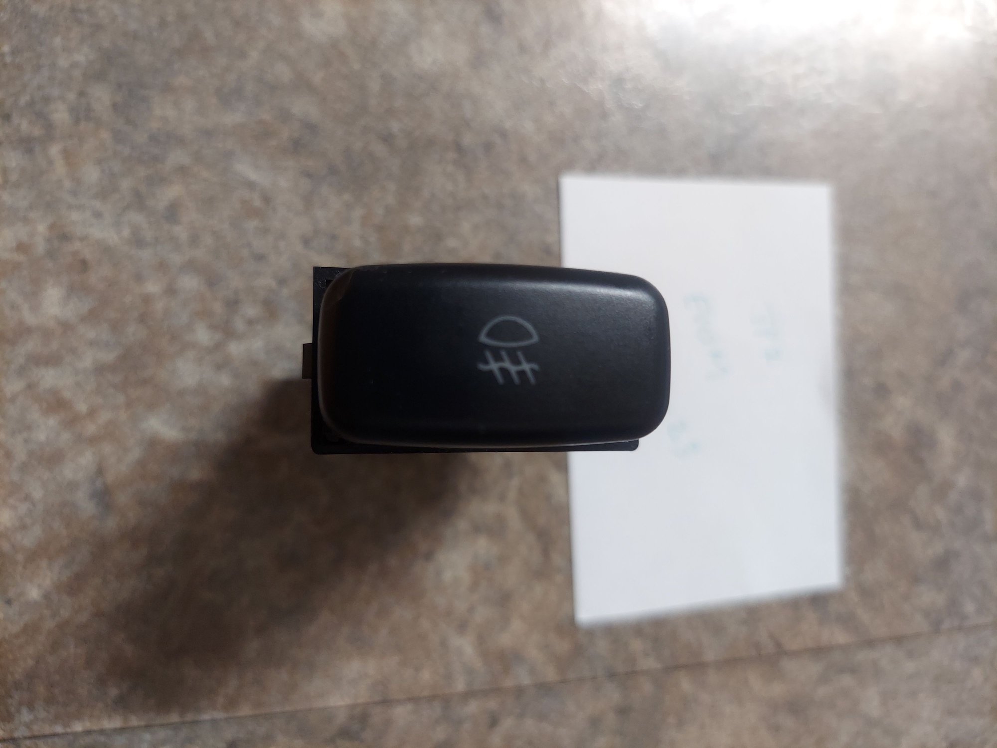 Interior/Upholstery - Evo 9 MR Original OEM fog light switch.  Perfect mint condition, like brand new. - Used - 2005 to 2007 Mitsubishi Lancer Evolution - South Chicago Suburbs, IL 60475, United States