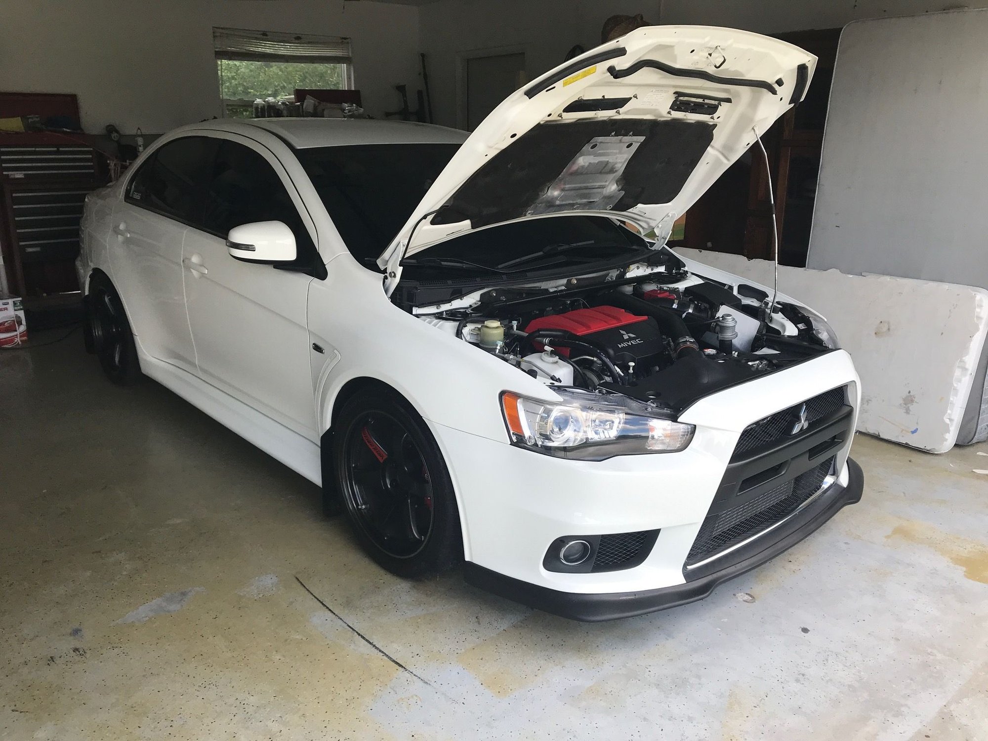 2015 Mitsubishi Lancer Evolution - 2015 EVO X Clean 1 Owner - Used - VIN JA32W5FV7FU009933 - 64,000 Miles - 4 cyl - AWD - Automatic - Sedan - White - Rockledge, FL 32955, United States