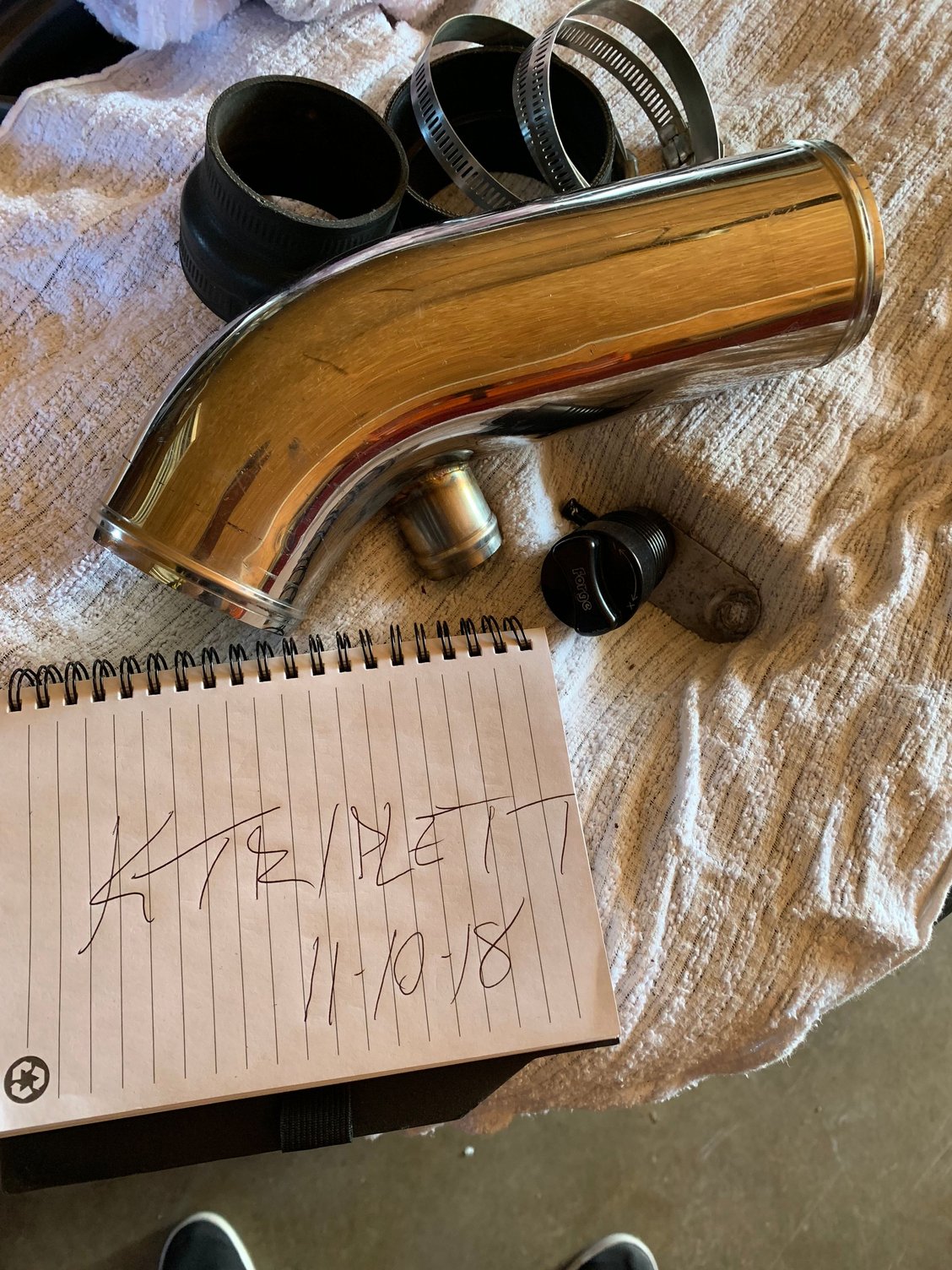 Engine - Intake/Fuel - Buschur Stainless MAF Intake - Used - 2003 to 2004 Mitsubishi Lancer Evolution - Dayton, OH 45341, United States