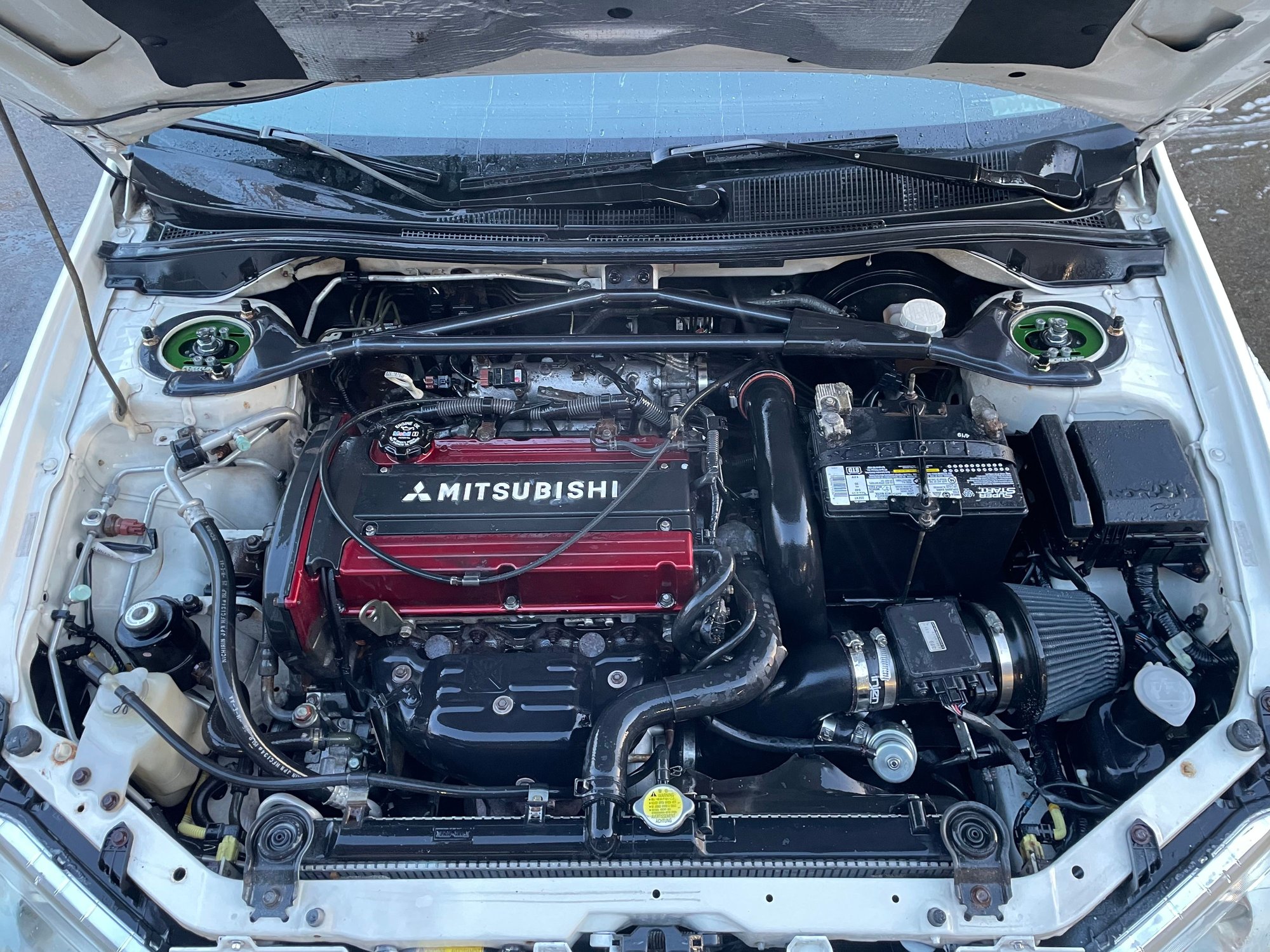 2003 Mitsubishi Lancer Evolution - FS: 2003 Mitsubishi Lancer Evolution - Used - VIN JA3AH86F030124529 - 115,000 Miles - 4 cyl - AWD - Manual - Sedan - White - Hamburg, NY 14075, United States