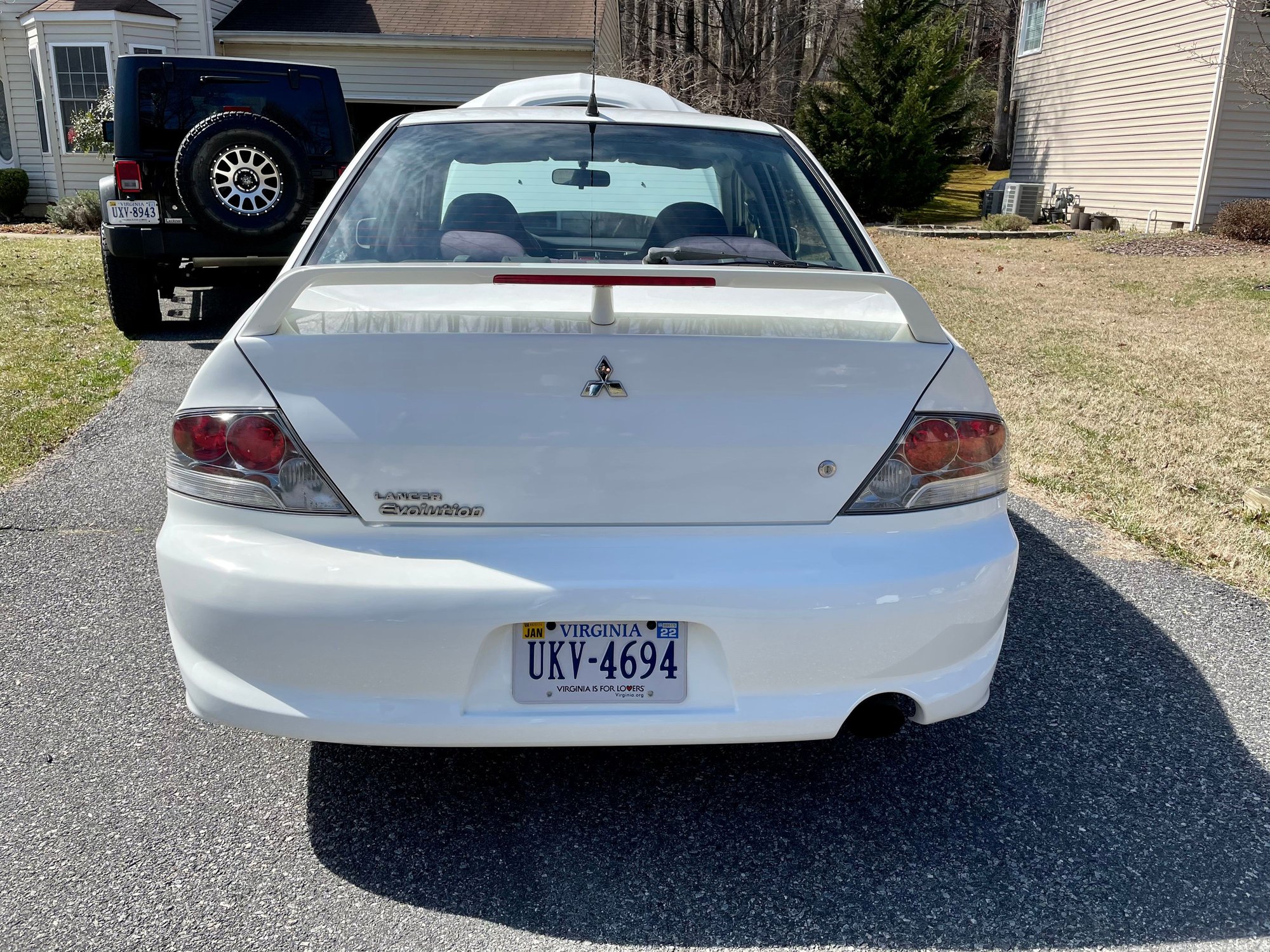2003 Mitsubishi Lancer Evolution - 2003 WW Evo 8 - Used - VIN JA3AH86F33U122564 - 185,000 Miles - Fredericksburg, VA 22407, United States