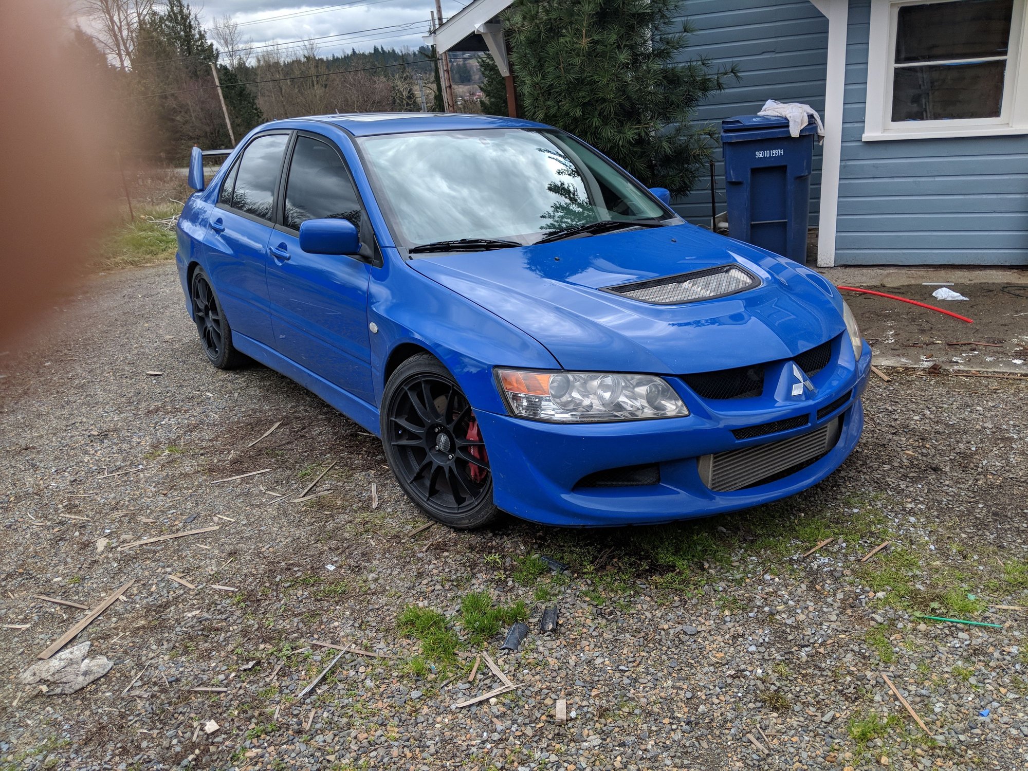 2003 Mitsubishi Lancer Evolution - 2003 Evo BBU - Used - VIN JA3AH86F93U122357 - 115,000 Miles - 4 cyl - AWD - Manual - Sedan - Blue - Snohomosh, WA 98290, United States