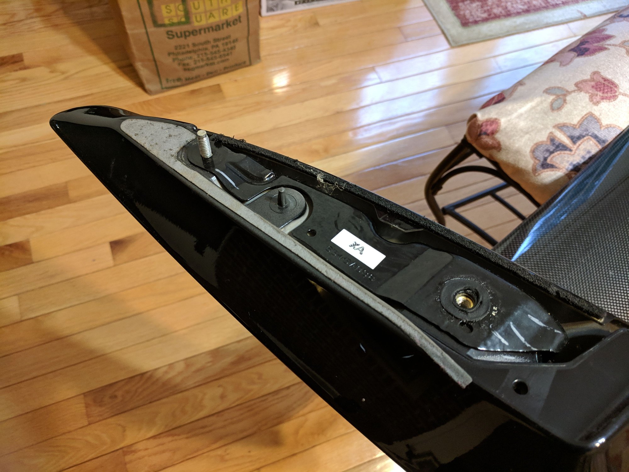 Exterior Body Parts - Evo 9 Tarmac Black Wing OEM **MINT** - Used - 2006 Mitsubishi Lancer Evolution - Dumfries, VA 22025, United States