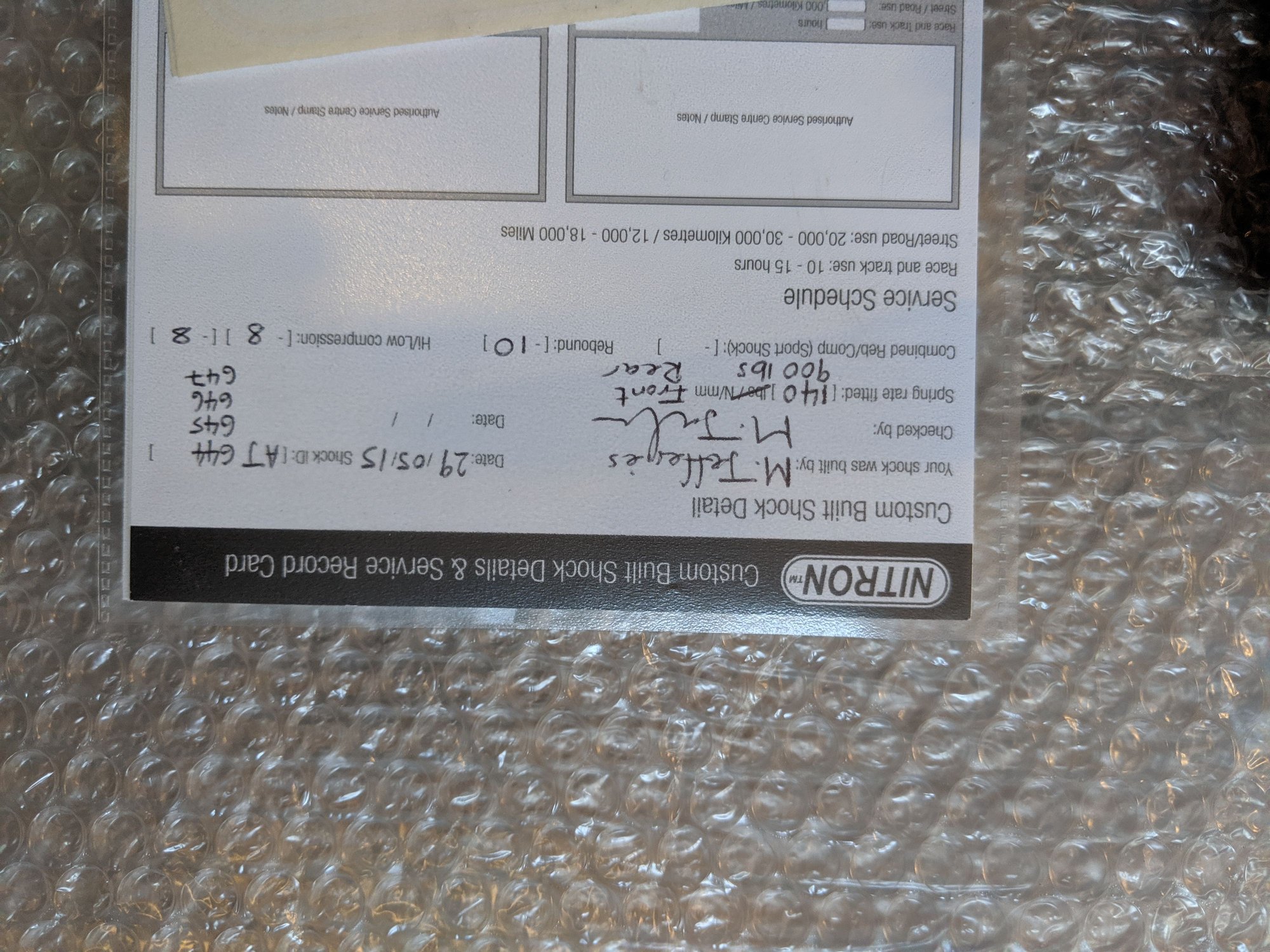 Steering/Suspension - Nitron R3, 3-way Coilover Suspension System, EVO 8/9, Almost NEW!! Must see! - Used - 2003 to 2006 Mitsubishi Lancer Evolution - Londonderry, NH 03053, United States