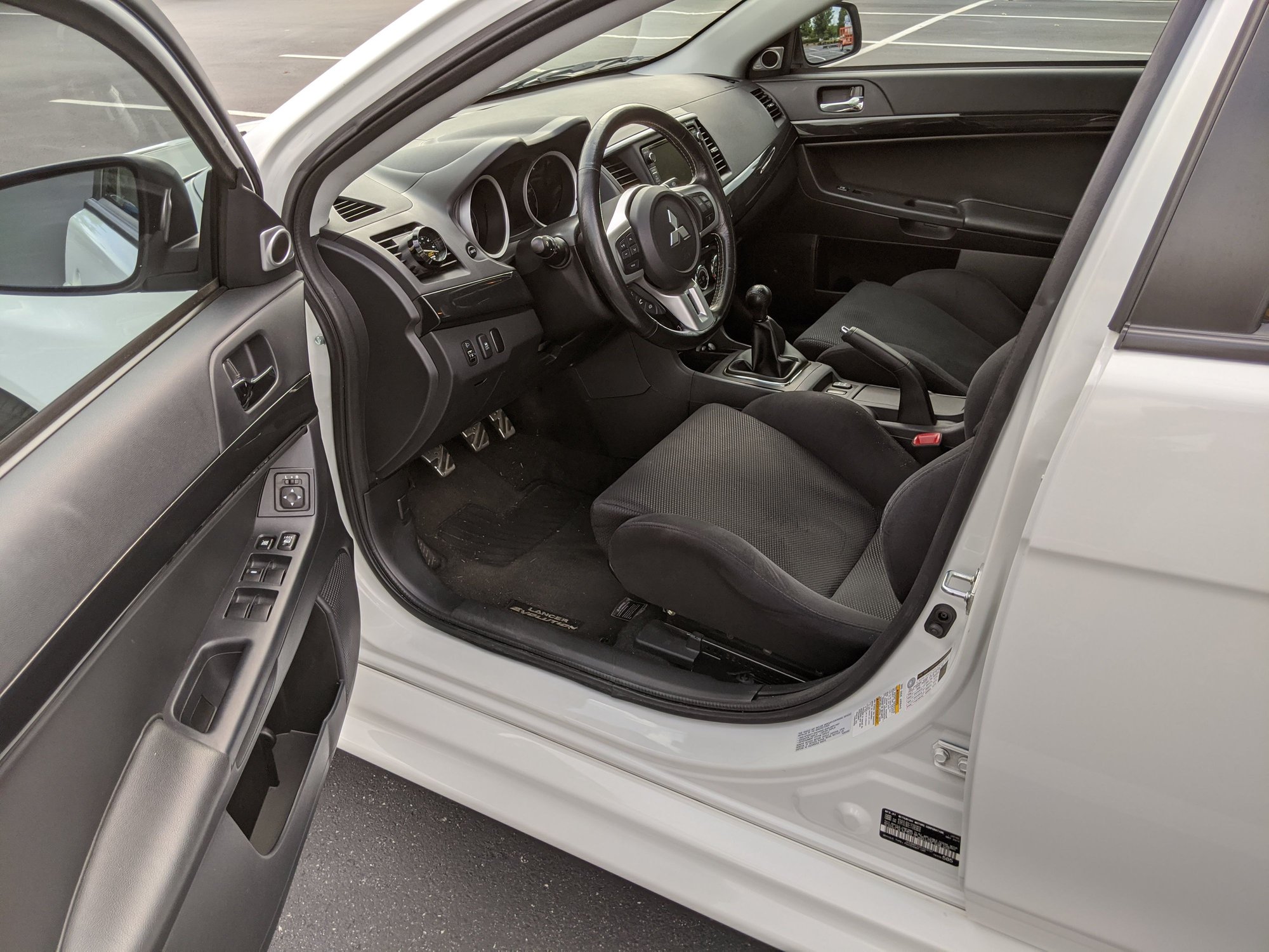 2014 Mitsubishi Lancer Evolution - FS: 2014 Wicked White GSR - Used - VIN JA32W8FV2EU023707 - 36,629 Miles - 4 cyl - AWD - Manual - Sedan - White - Franklin, TN 37064, United States
