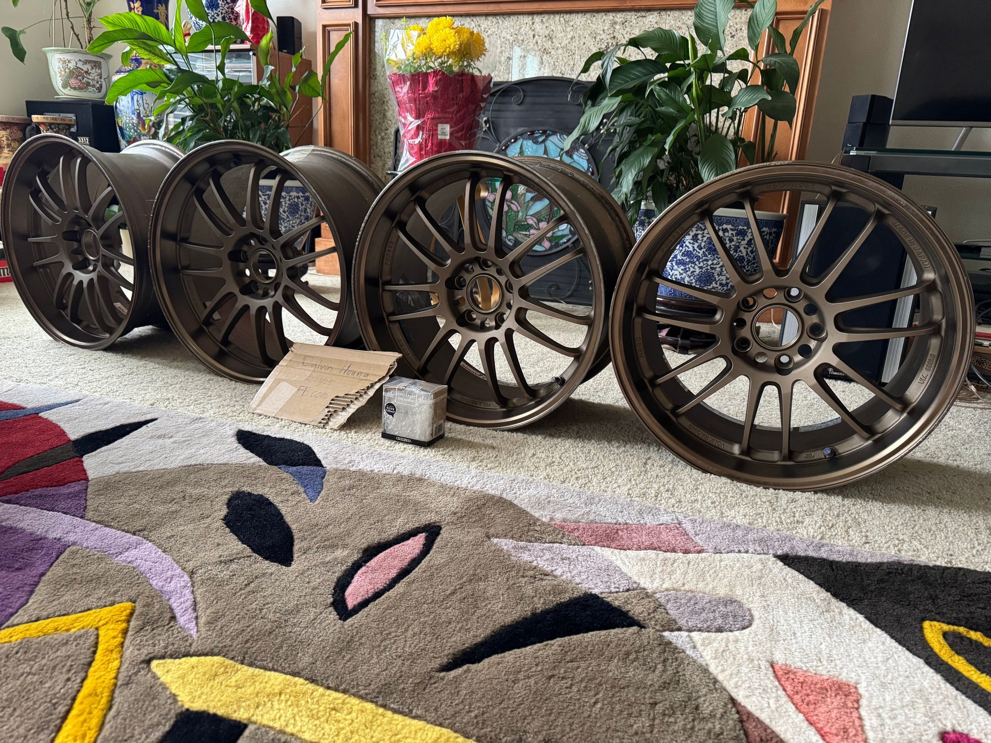 Wheels and Tires/Axles - OG bronze RE30 18x9.5+35(4) - Used - -1 to 2026  All Models - Clackamas, OR 97015, United States