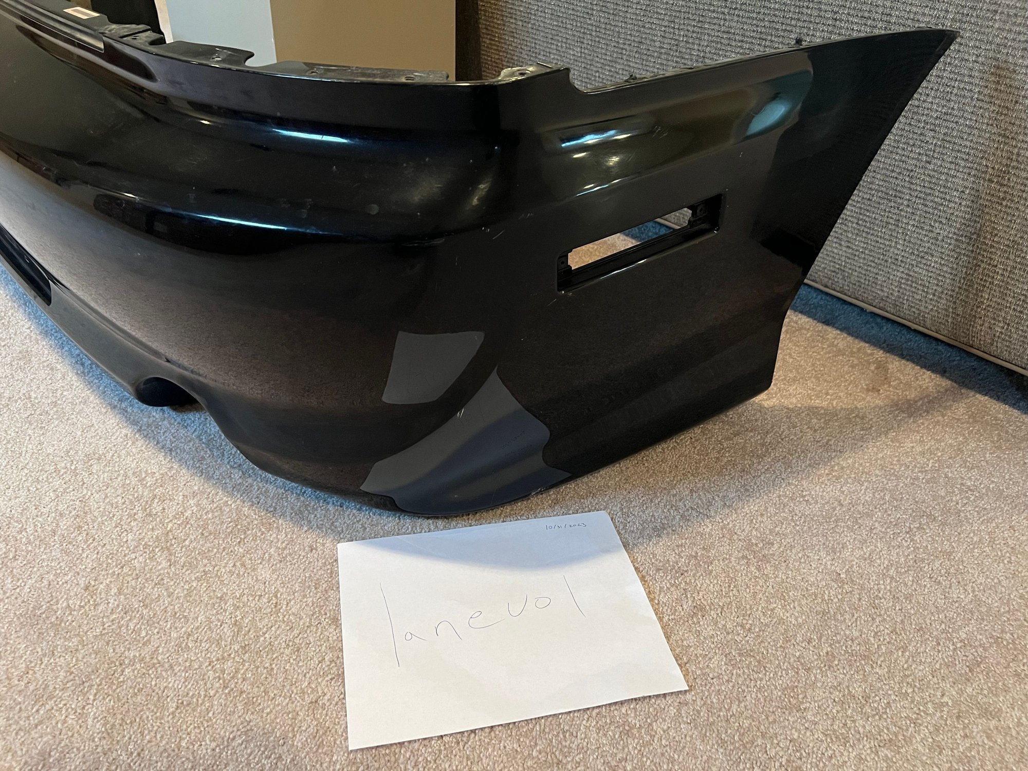 Exterior Body Parts - Used 2006 Evolution rear bumper oem - Used - 2003 to 2006 Mitsubishi Lancer Evolution - Chicago, IL 60634, United States