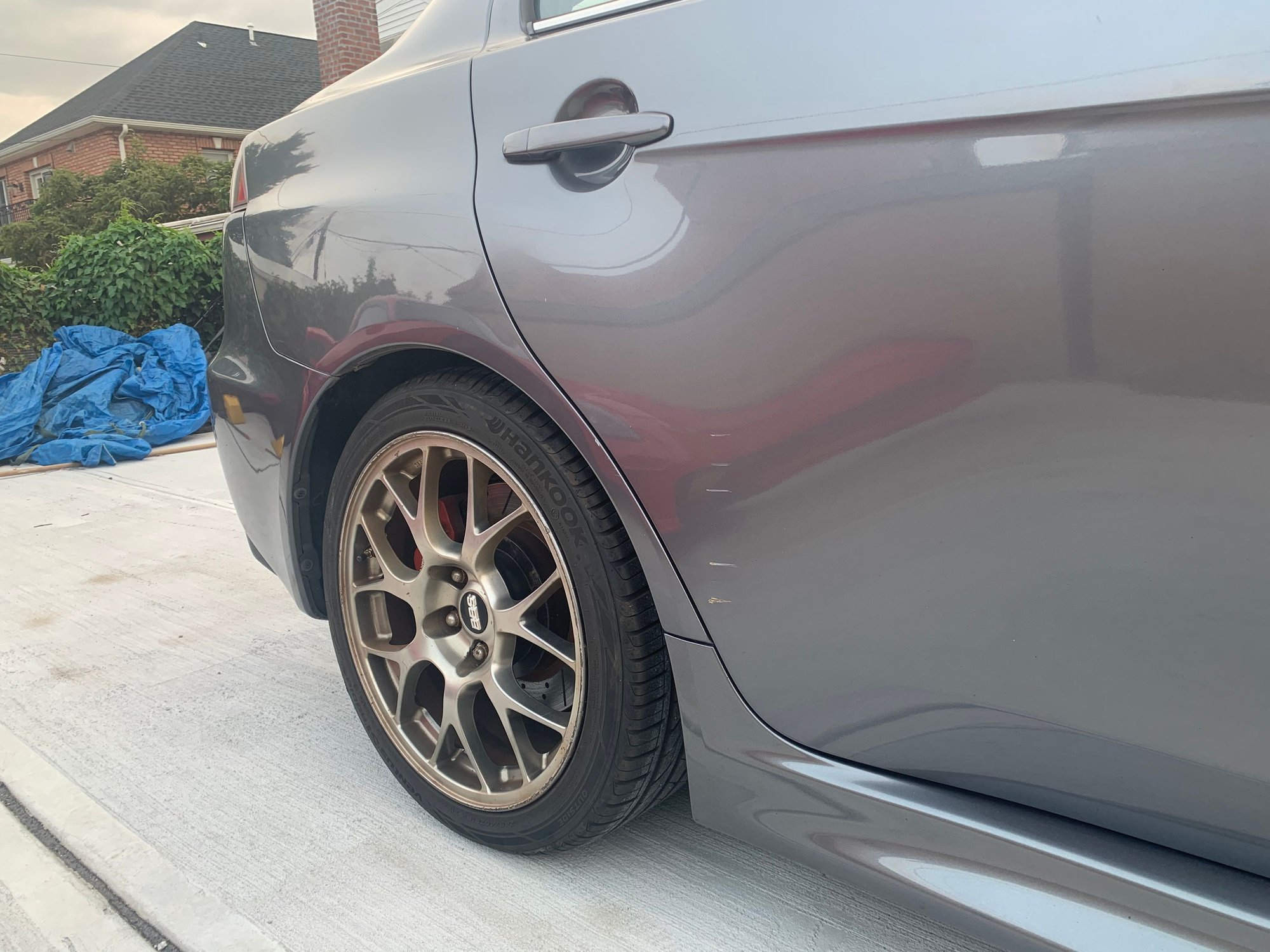 2011 Mitsubishi Lancer Evolution - 2011 EVOLUTION MR TOURING 99K MILES 20K obo - Used - VIN JA32W5FV5BU045405 - 99,000 Miles - 4 cyl - AWD - Automatic - Sedan - Gray - Queens, NY 11354, United States