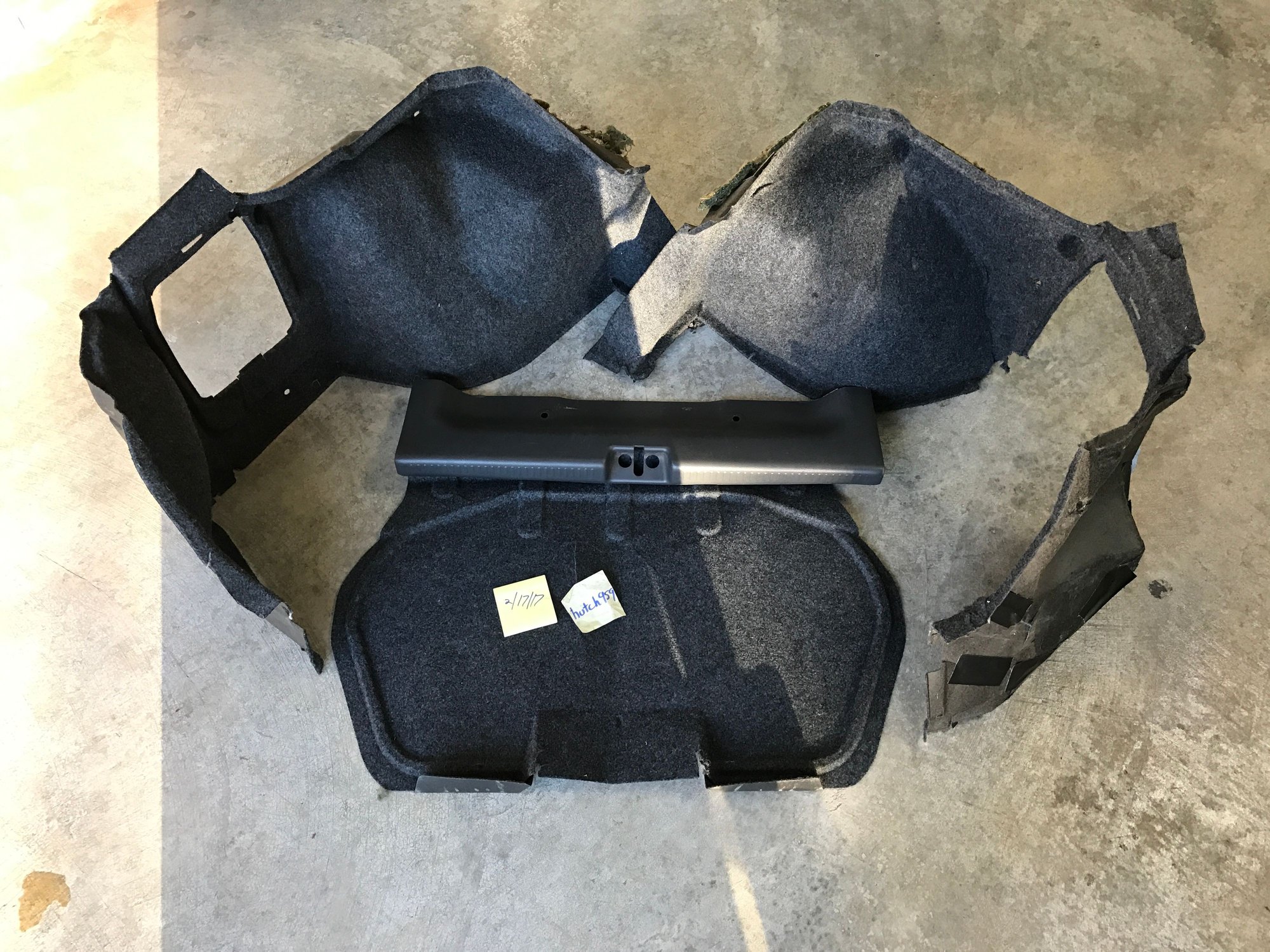 Interior/Upholstery - WTB: Evo 8/9 Entire trunk panels. - Used - 2003 to 2006 Mitsubishi Lancer Evolution - Mayfield, PA 18433, United States