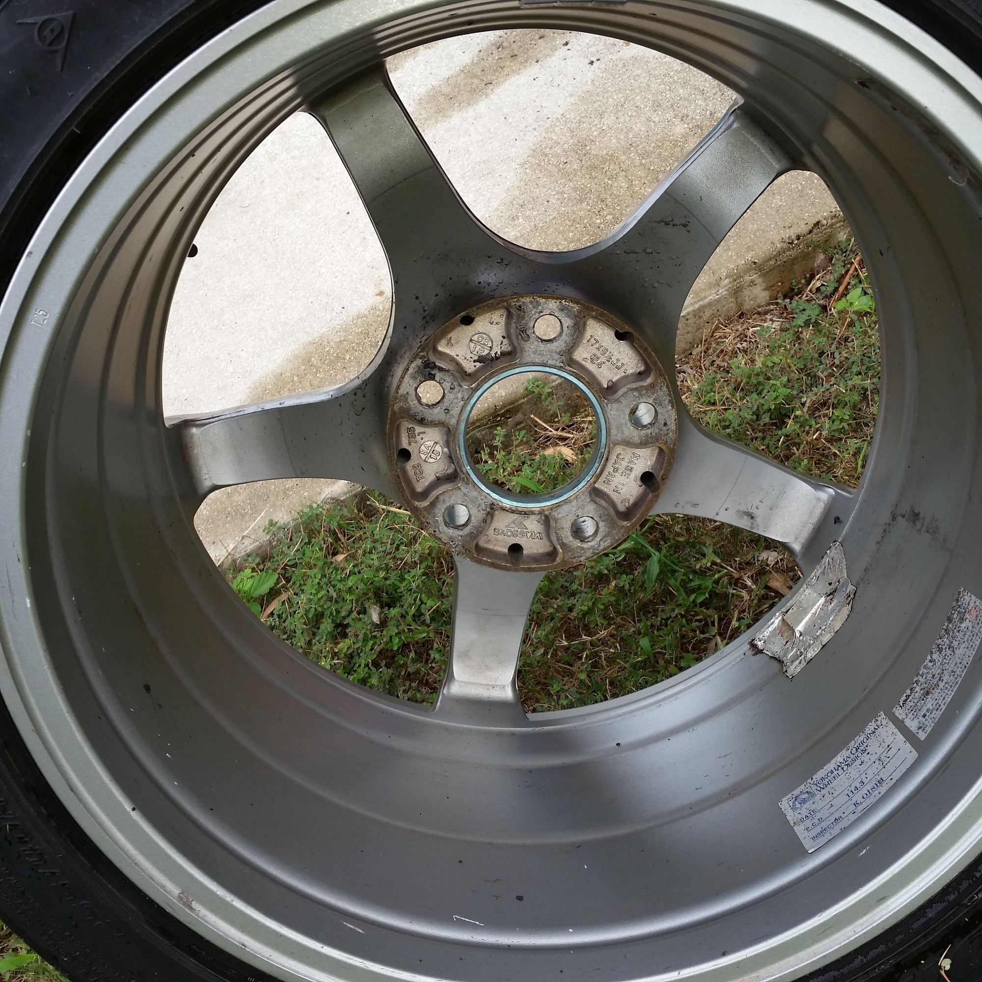 Wheels and Tires/Axles - 17x9.5 +24 Advan TC-II - Used - 2003 to 2015 Mitsubishi Lancer Evolution - San Antonio, TX 78222, United States