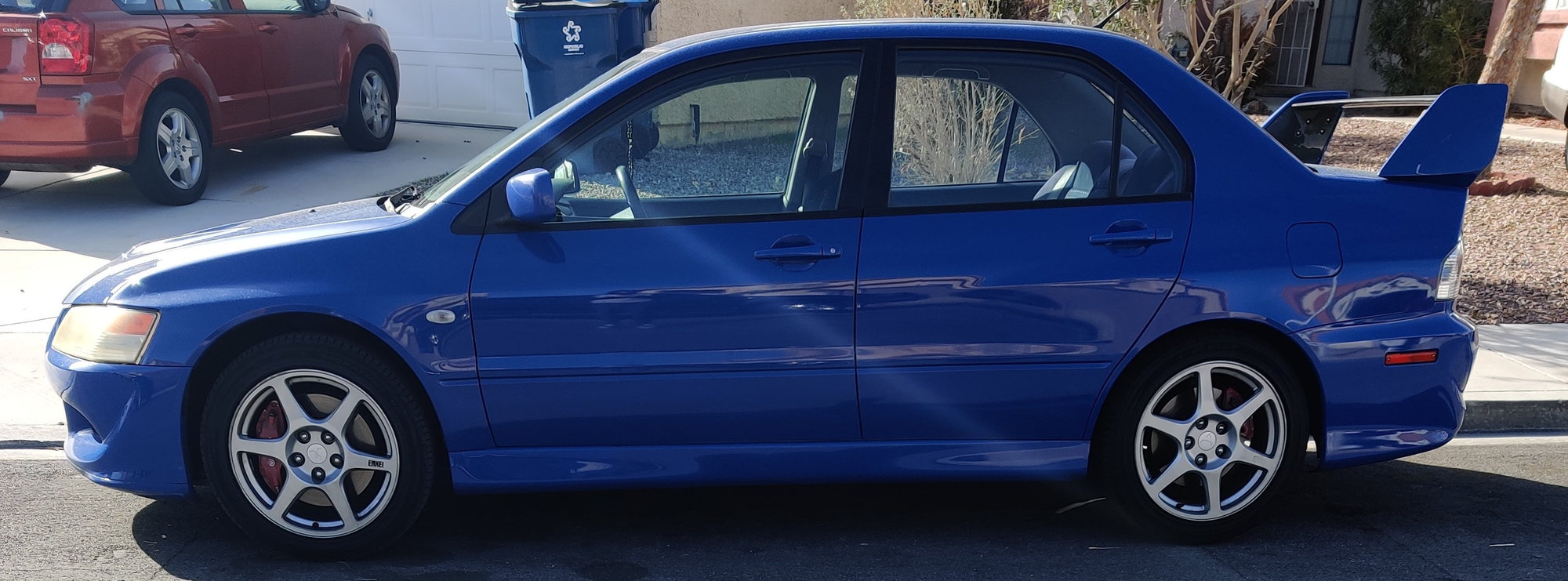 2004 Mitsubishi Lancer Evolution - 2004 Blue By You Evo 8 - low miles - bone stock - Used - VIN Ja3ah86d04u069645 - 74,900 Miles - 4 cyl - AWD - Manual - Sedan - Blue - Las Vegas, NV 89117, United States